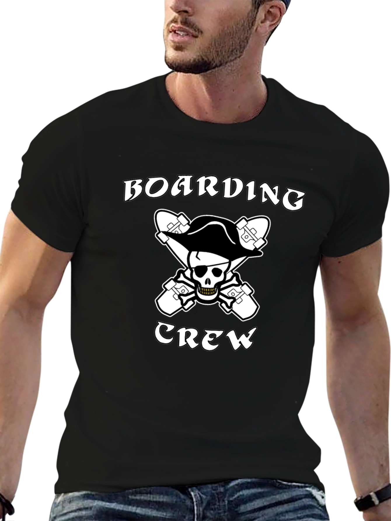 Boarding Crew Graphic T-Shirt