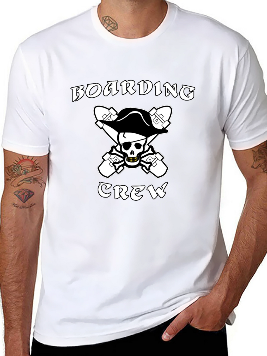 Boarding Crew Graphic T-Shirt