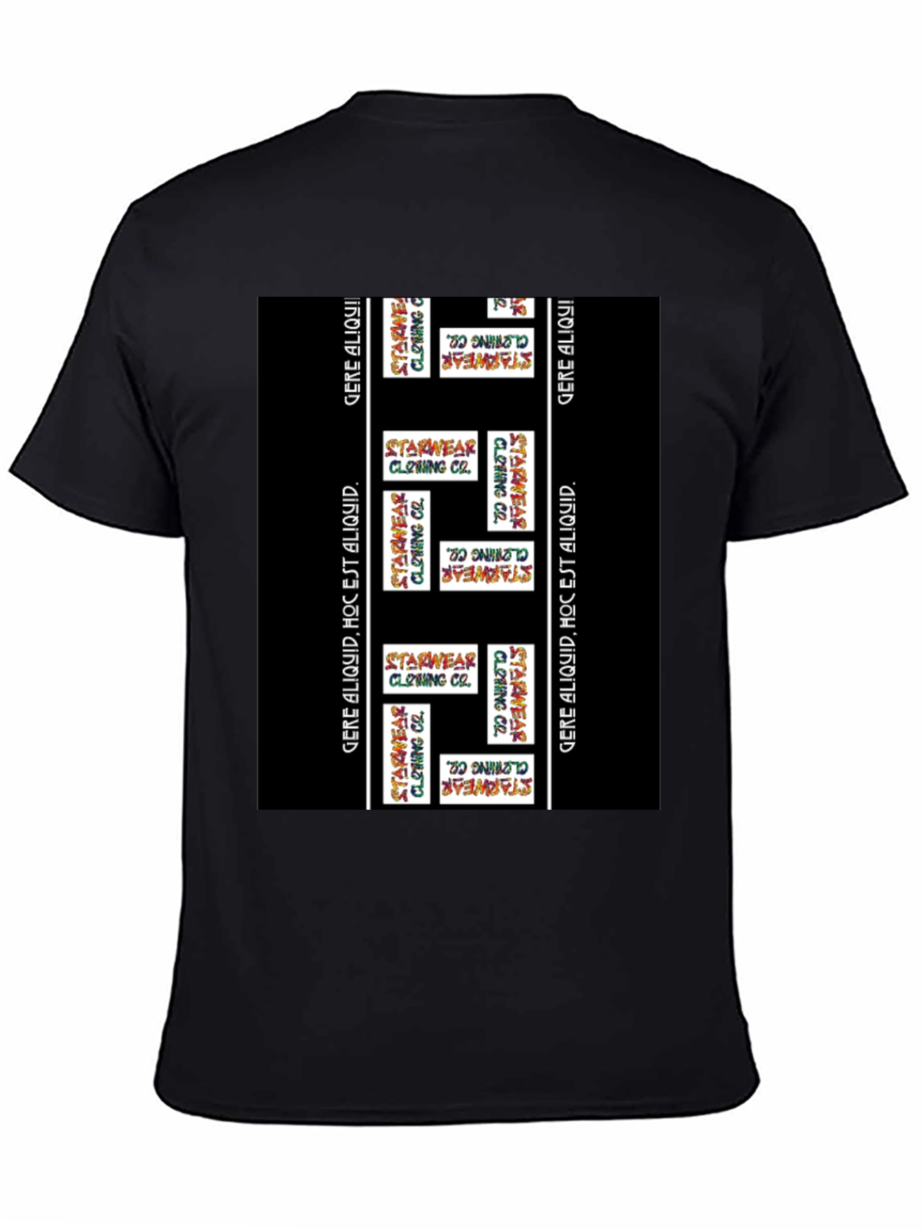 Starwear Clothing Co. Black Graphic Tee