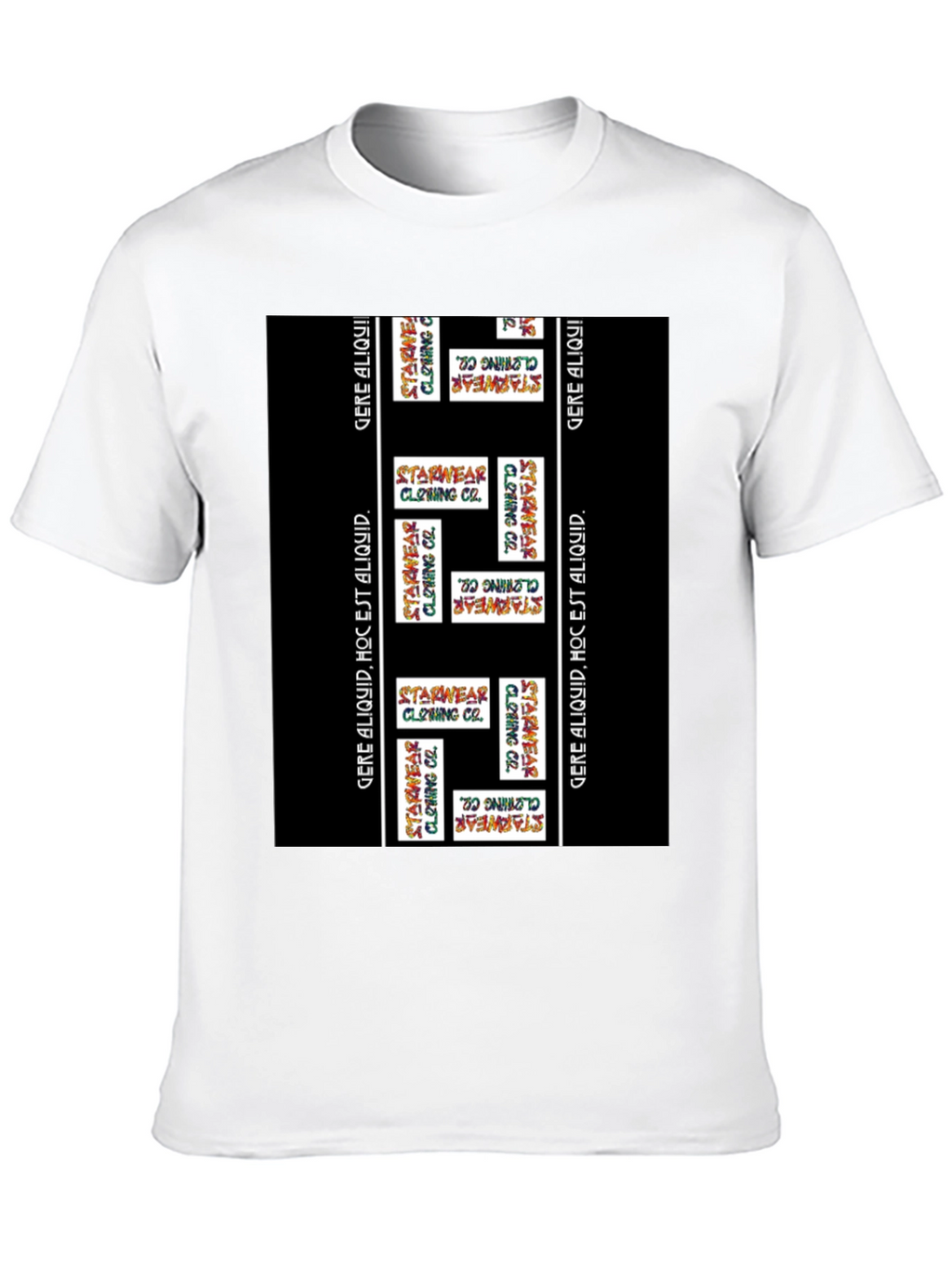 Starwear Clothing Co. Black Graphic Tee