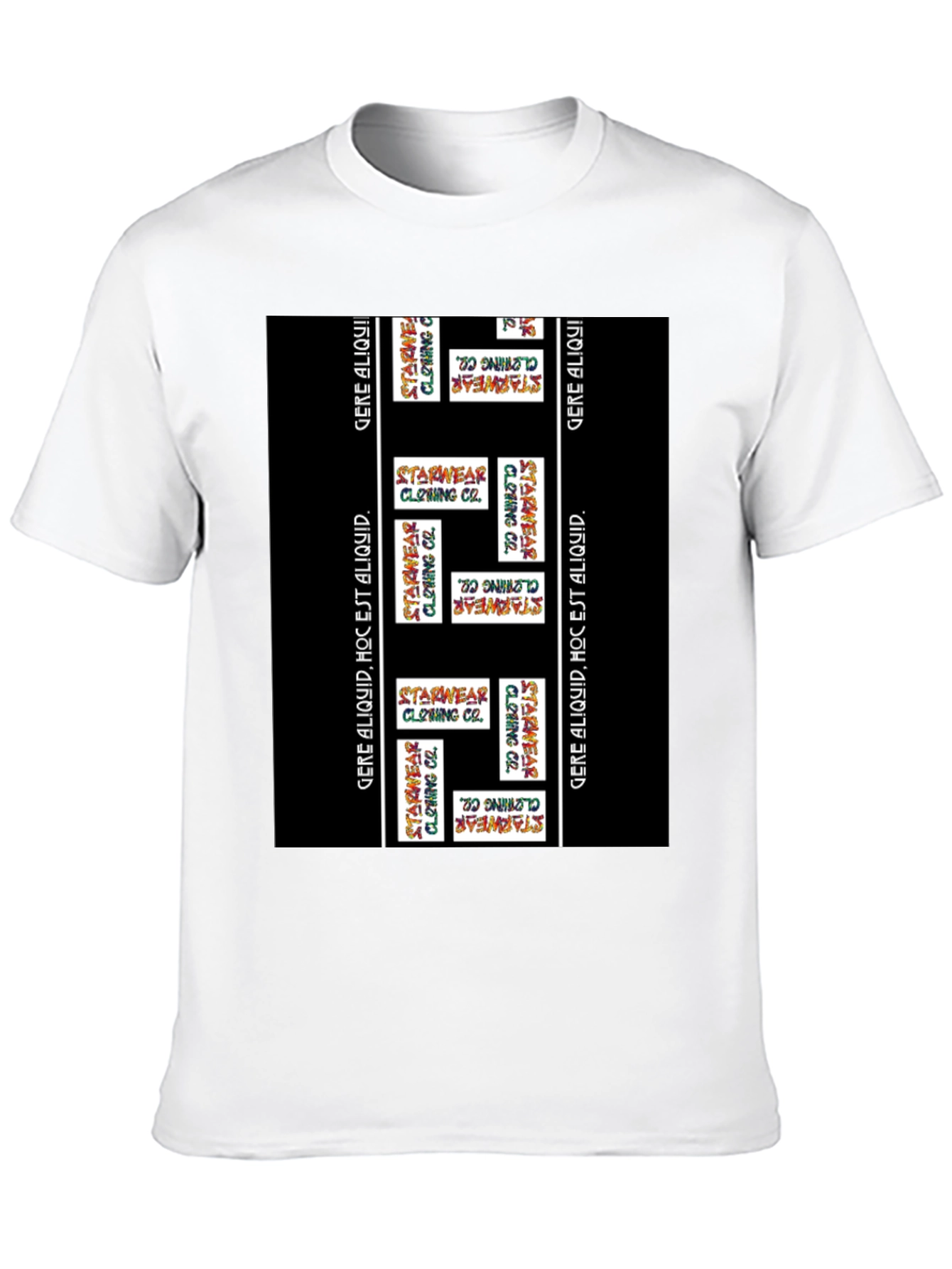 Starwear Clothing Co. Black Graphic Tee