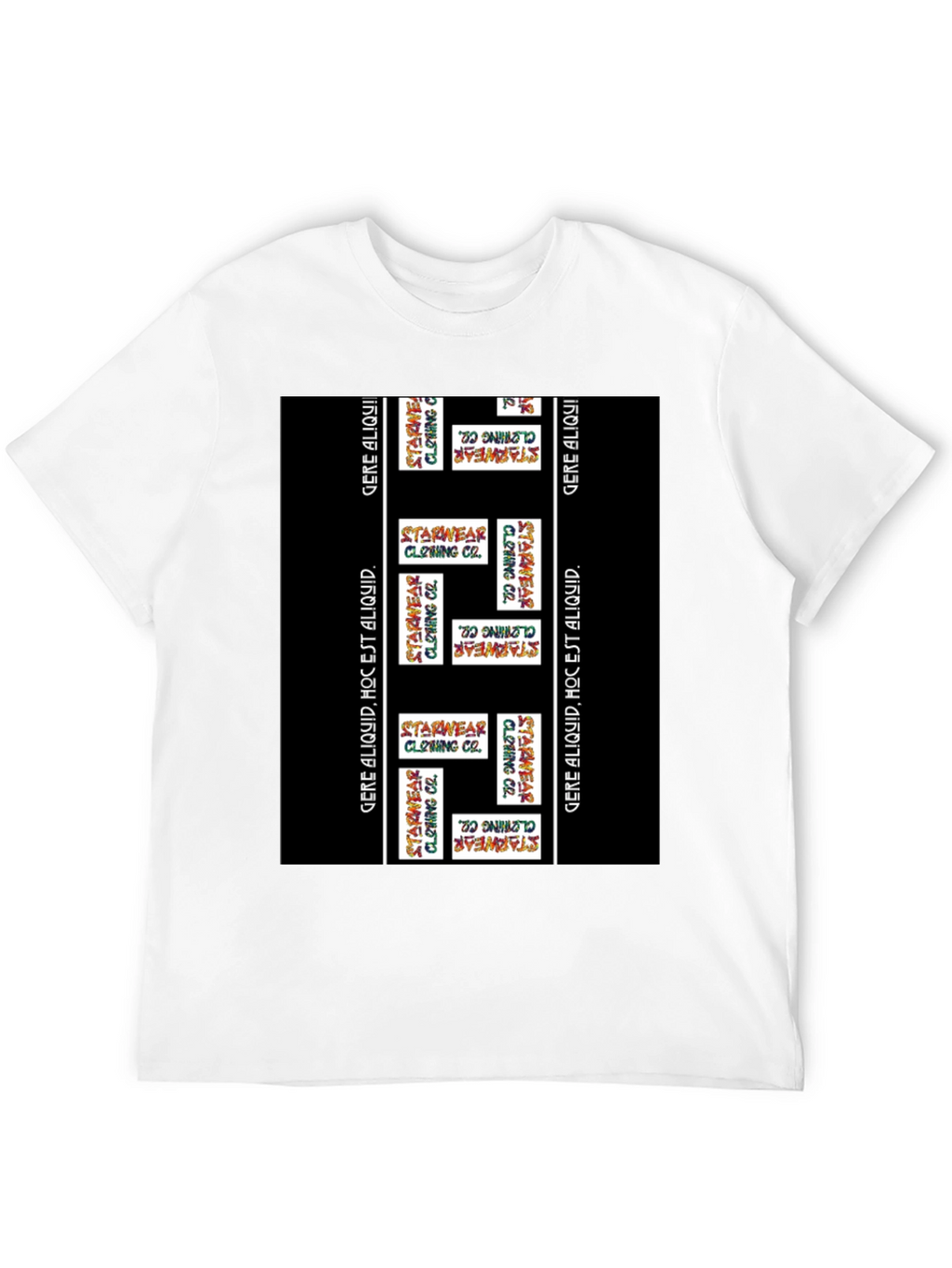 Starwear Clothing Co. Black Graphic Tee