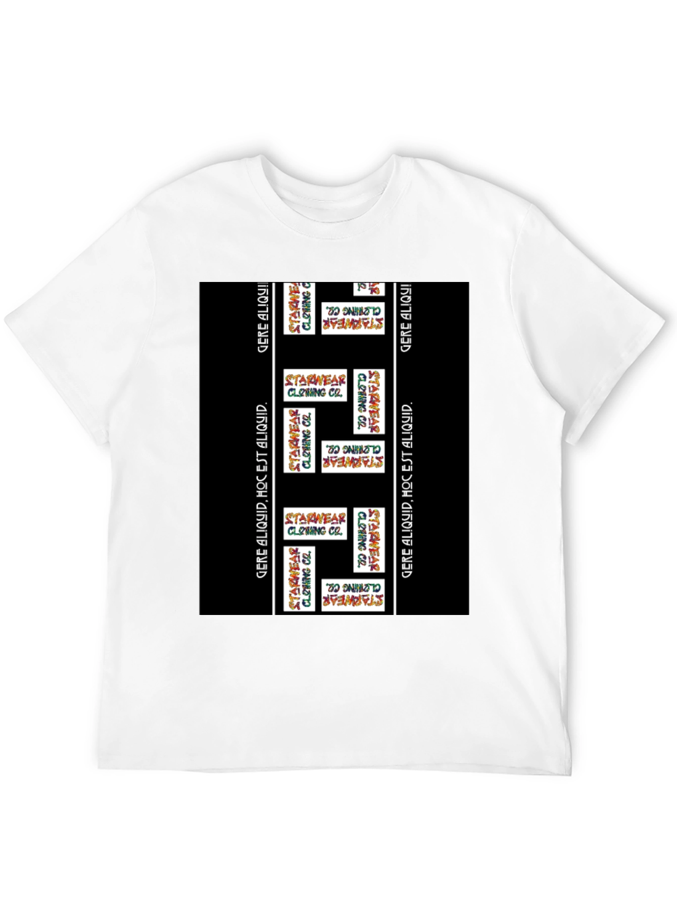Starwear Clothing Co. Black Graphic Tee