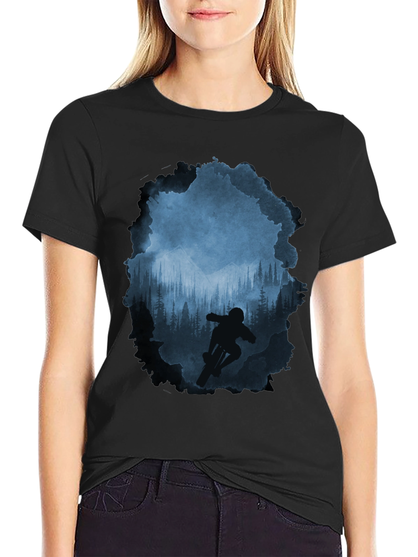 Mountain Bike Forest T-Shirt