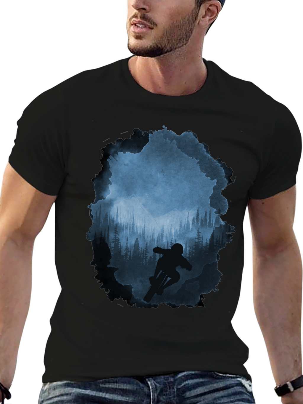 Mountain Bike Forest T-Shirt