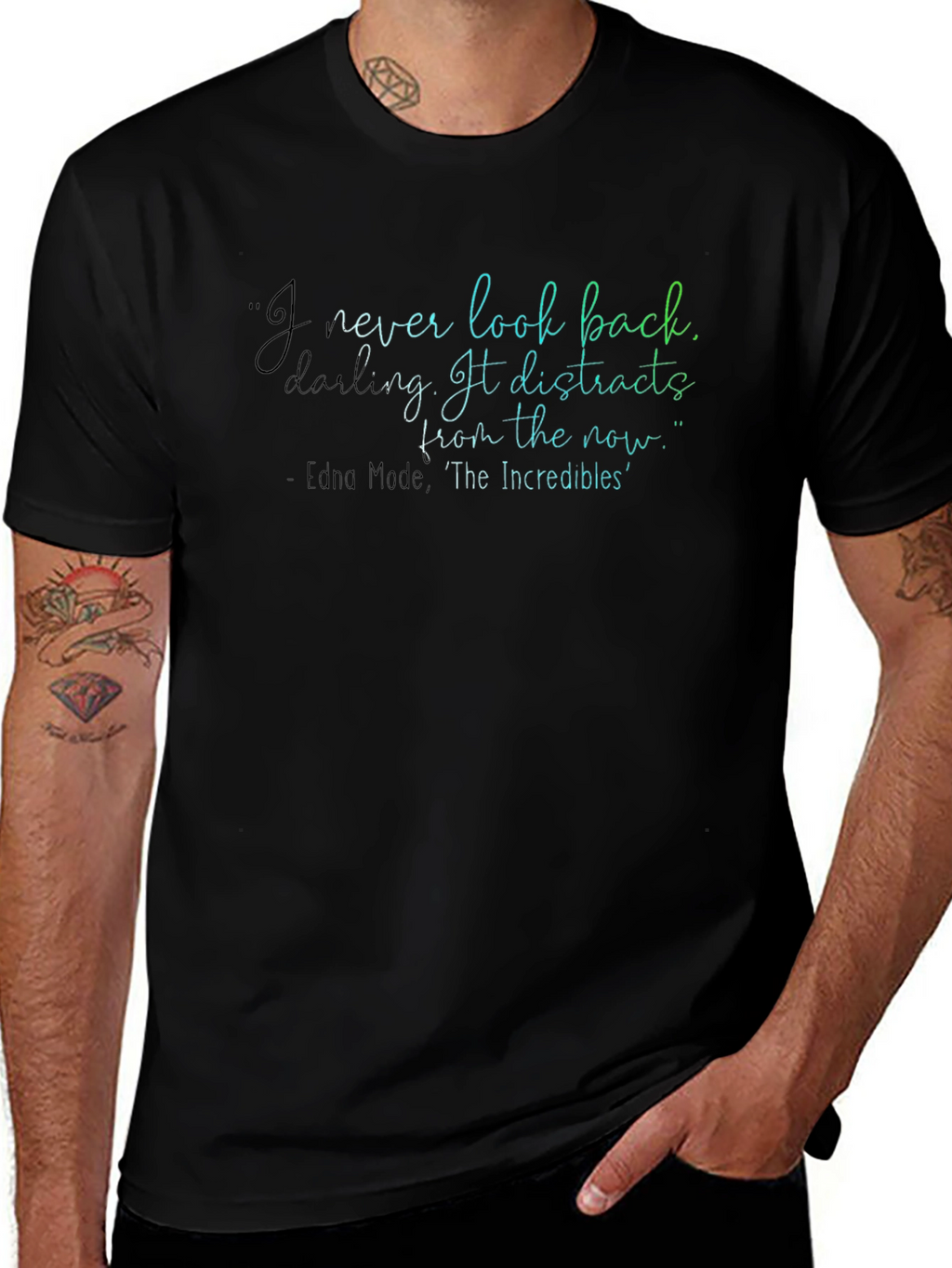 Edna Mode Quote T-Shirt: Look Forward!