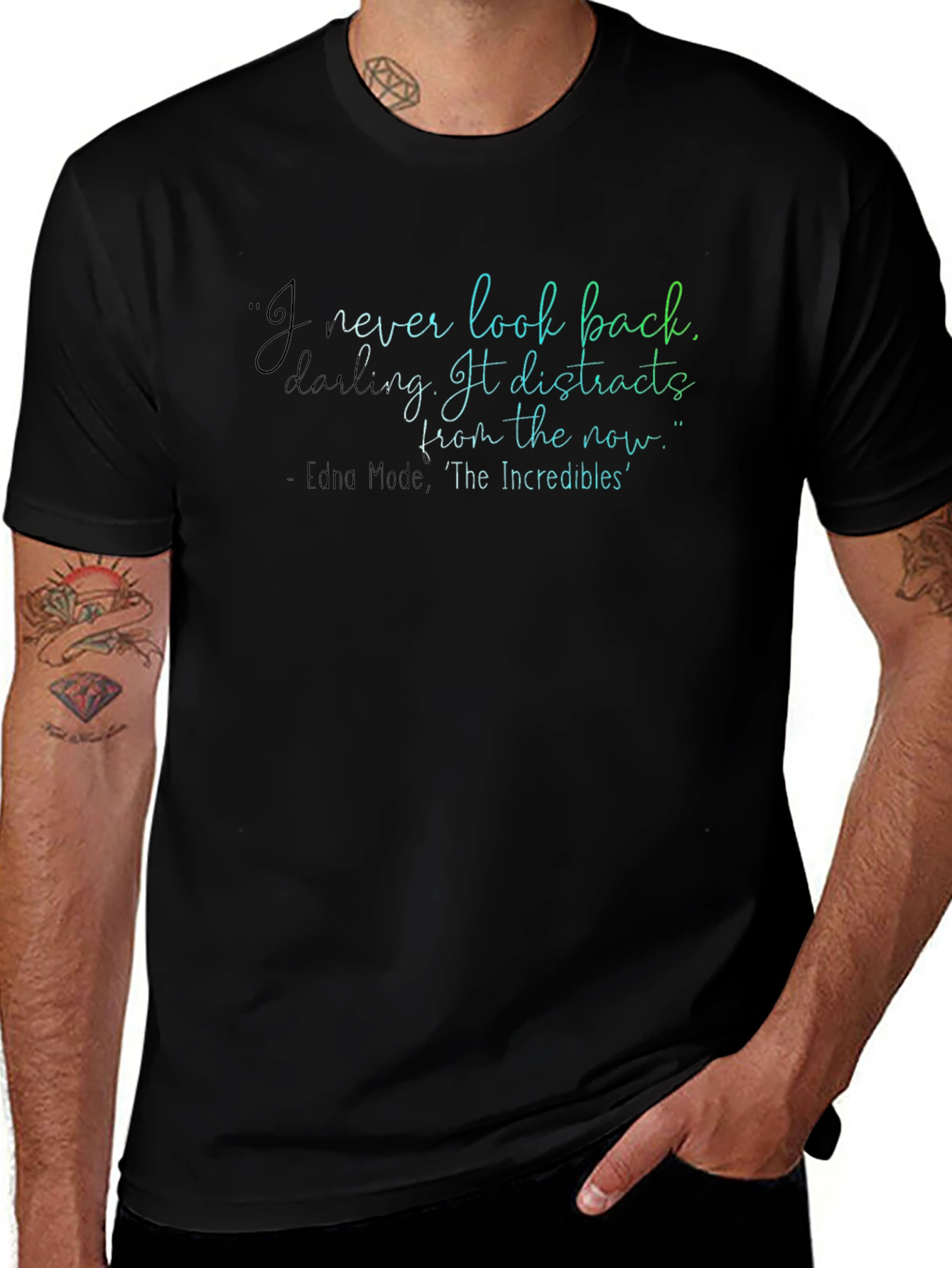 Edna Mode Quote T-Shirt: Look Forward!
