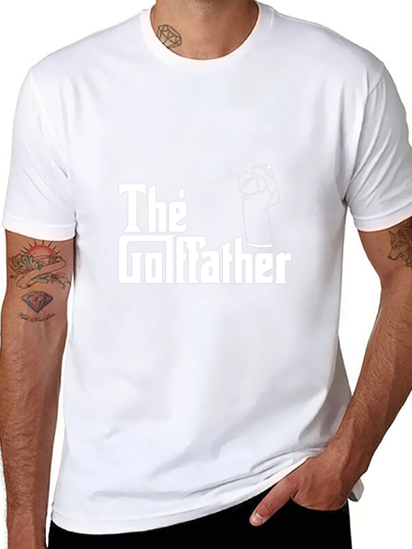 The Golfather Funny Golf T-Shirt