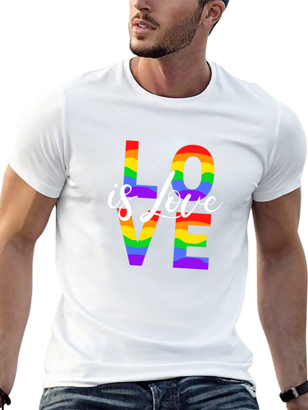 Love is Love Rainbow Pride T-Shirt