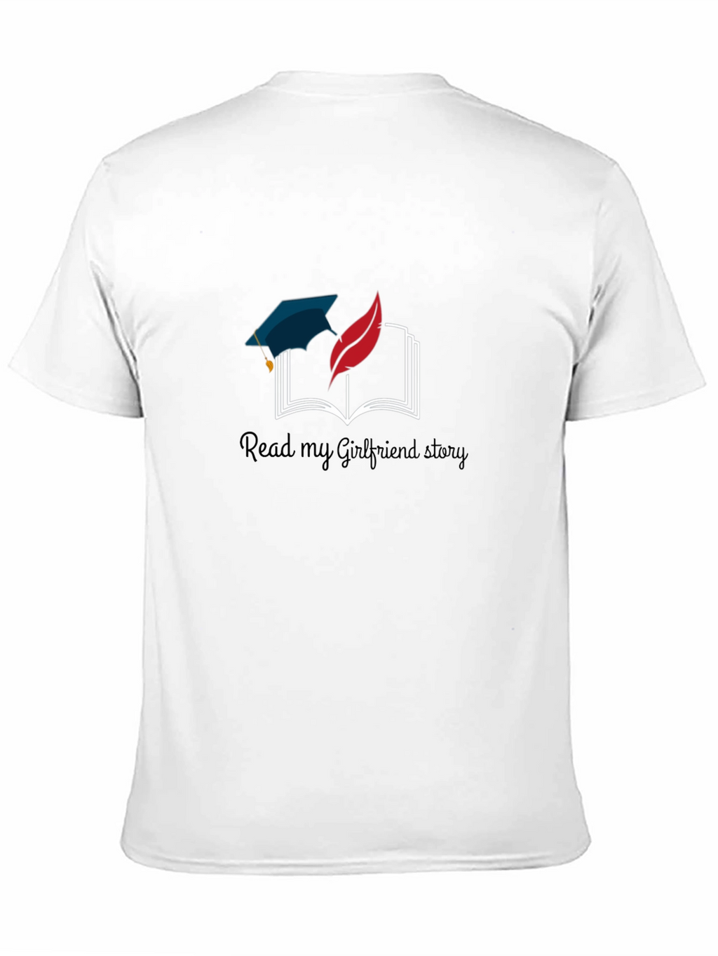 Read My Girlfriend Story Tee