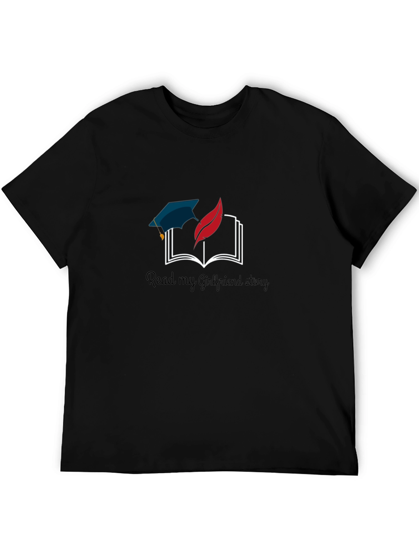 Read My Girlfriend Story Tee