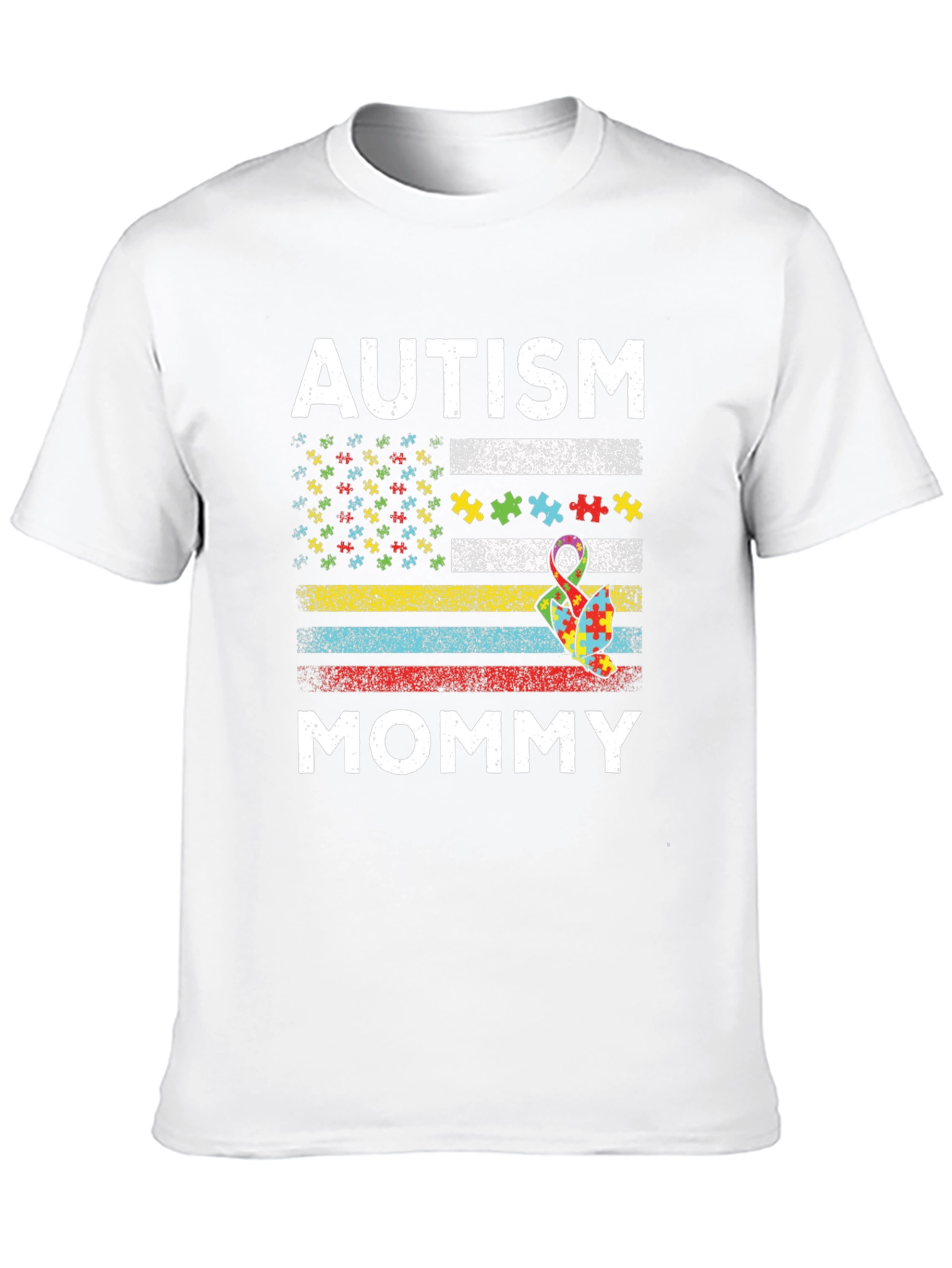 Autism Awareness Mommy T-Shirt