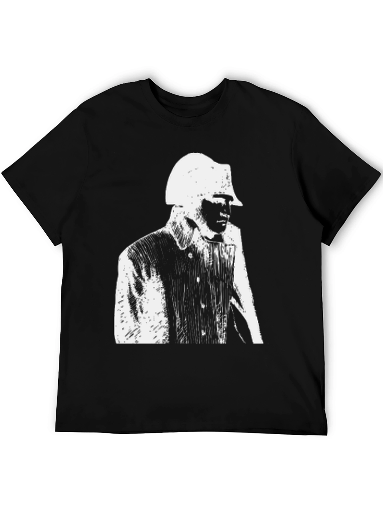 Noir Detective T-Shirt - Classic Film Style