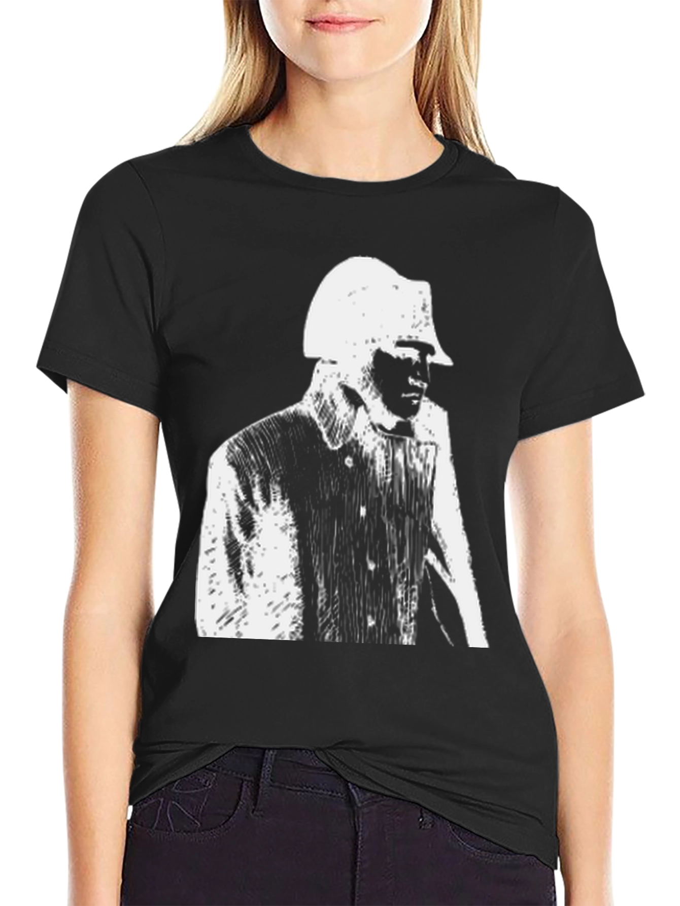 Noir Detective T-Shirt - Classic Film Style