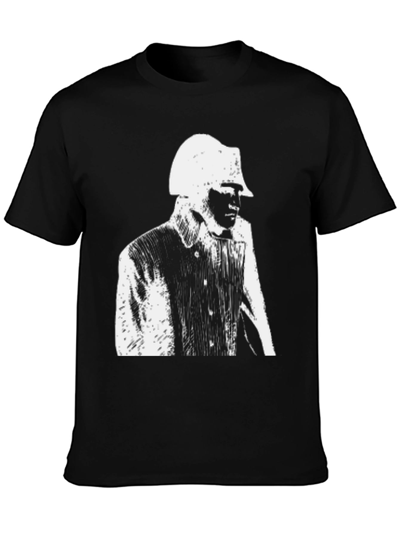 Noir Detective T-Shirt - Classic Film Style