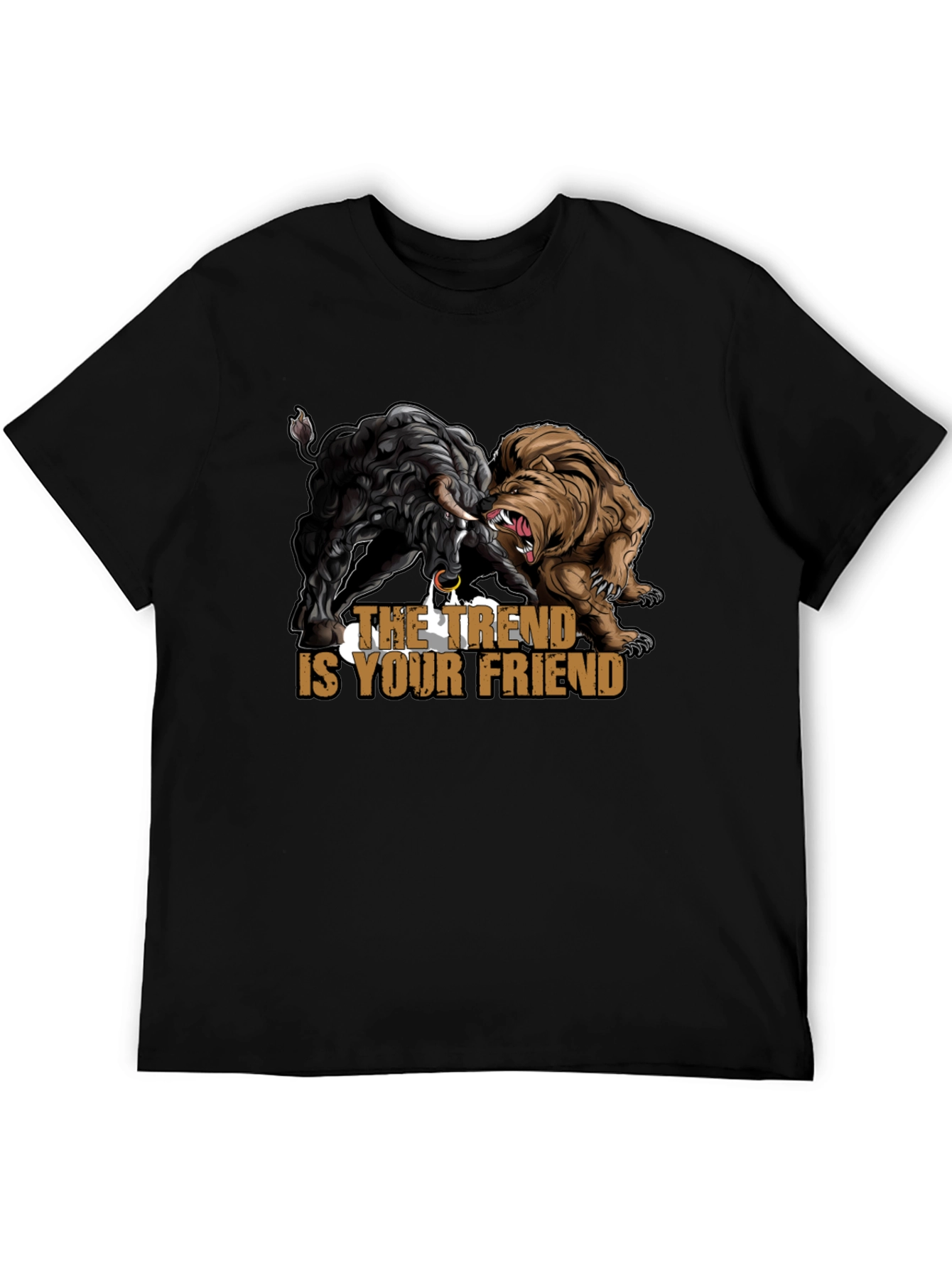 Trend Friend T-Shirt: Bull vs. Bear Market Tee