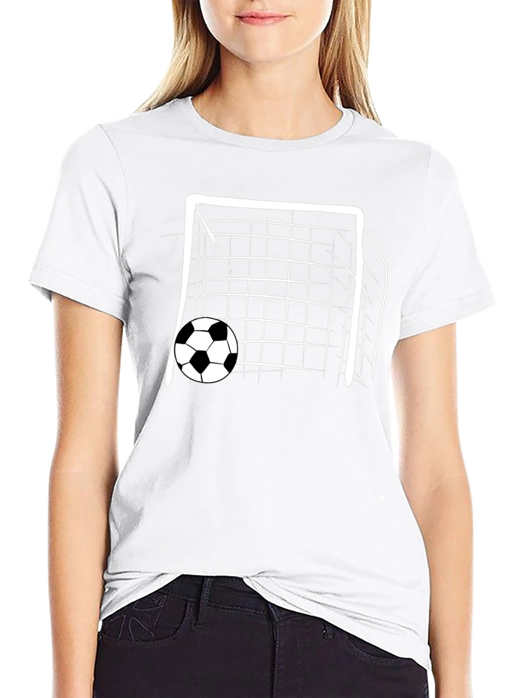 Soccer Goal T-Shirt - Sporty Graphic Tee