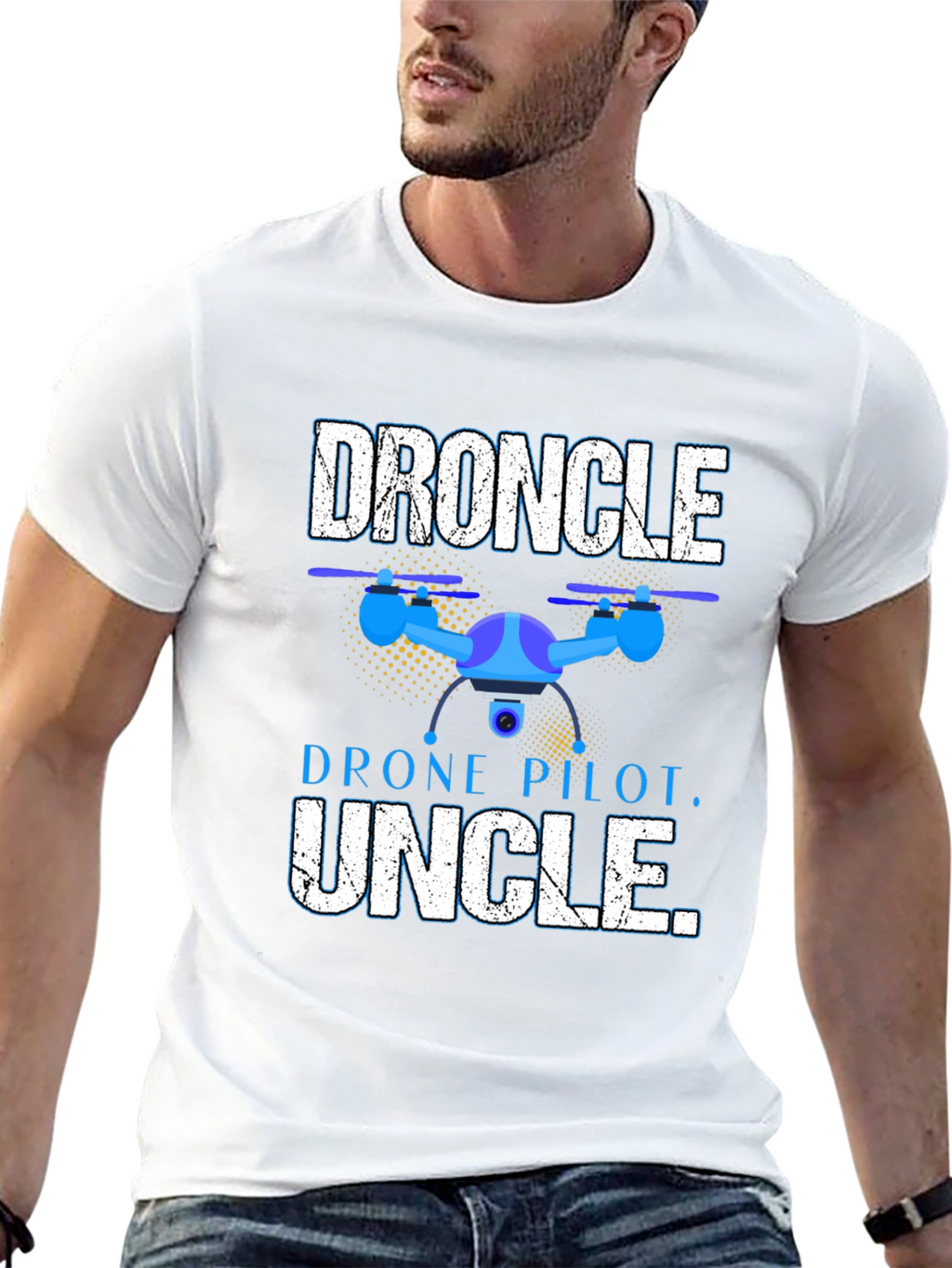 Droncle T-Shirt - Drone Pilot Uncle Gift