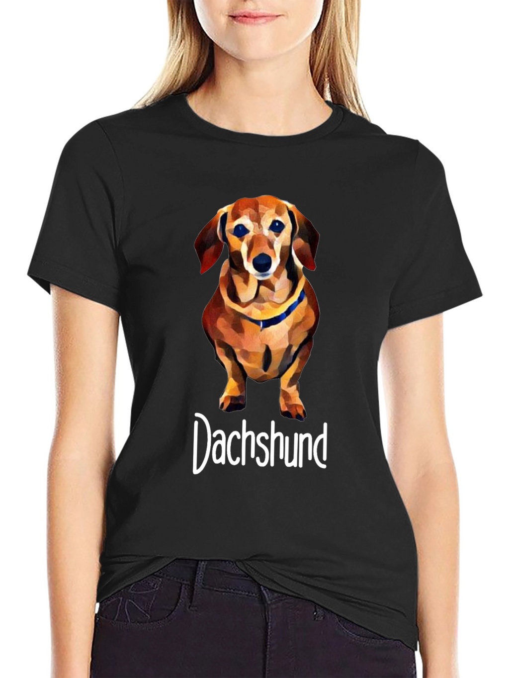 Dachshund Dog Graphic T-Shirt - Unisex Cotton Tee