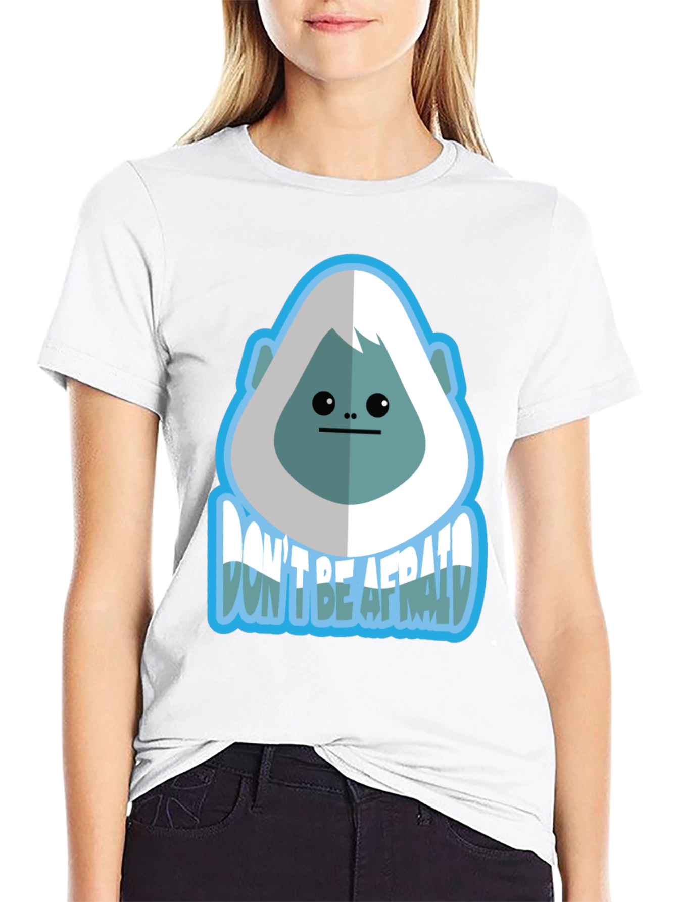 Dont Be Afraid Bigfoot Graphic Tee