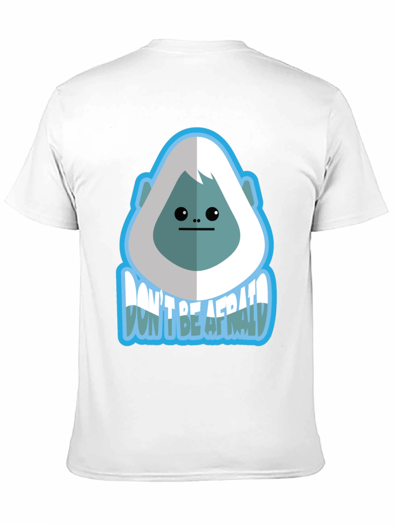 Dont Be Afraid Bigfoot Graphic Tee