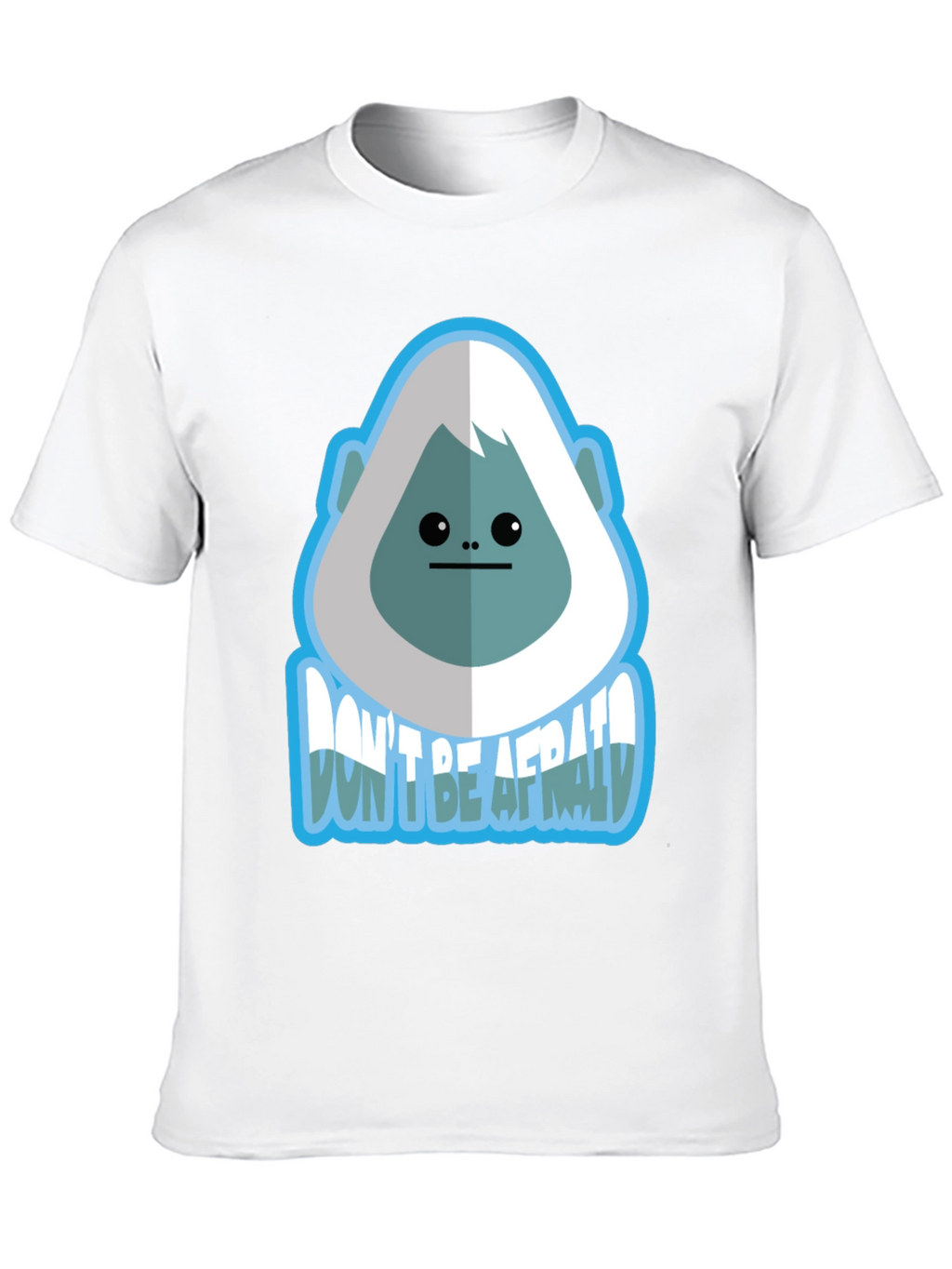 Dont Be Afraid Bigfoot Graphic Tee