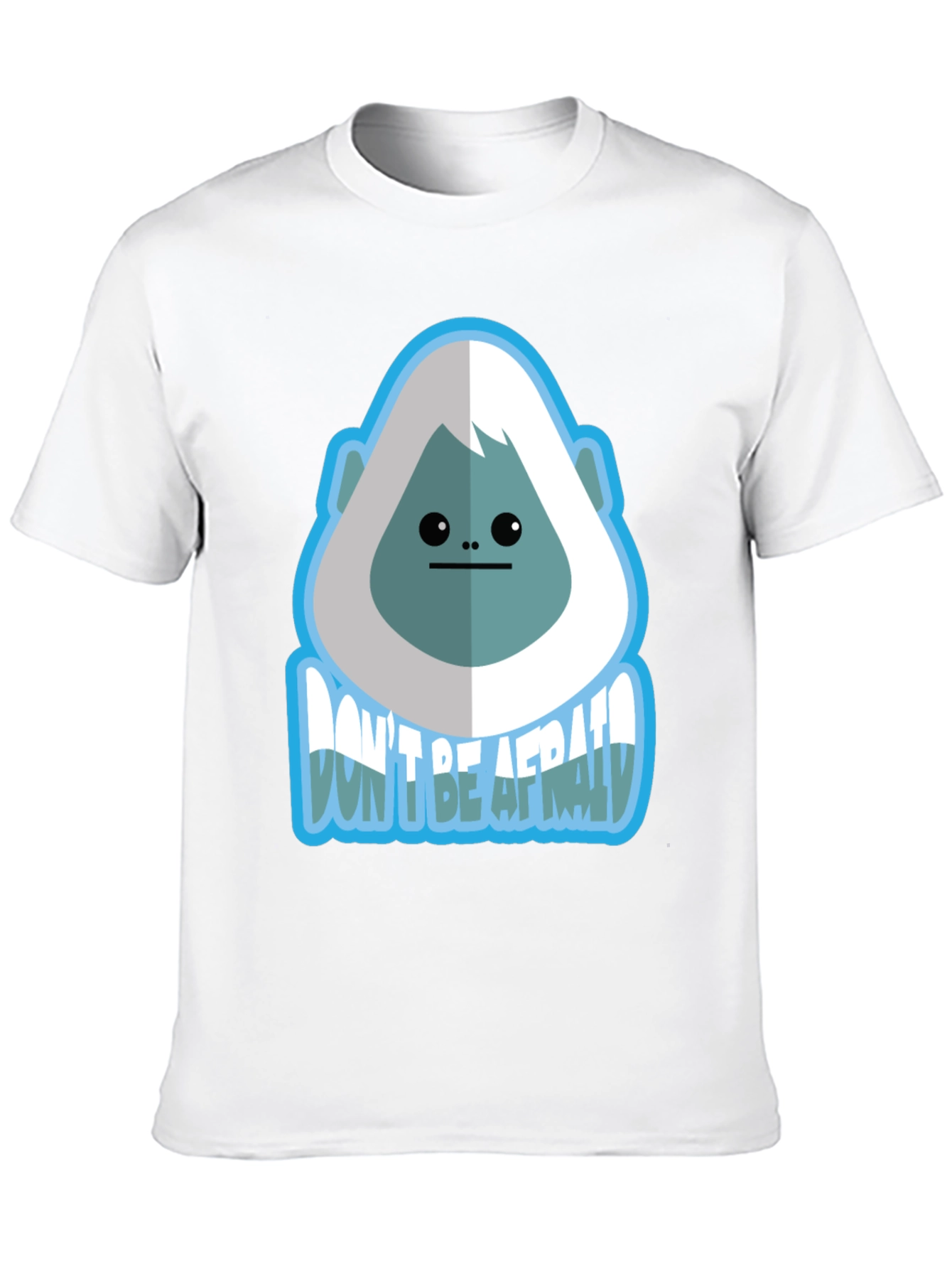 Dont Be Afraid Bigfoot Graphic Tee