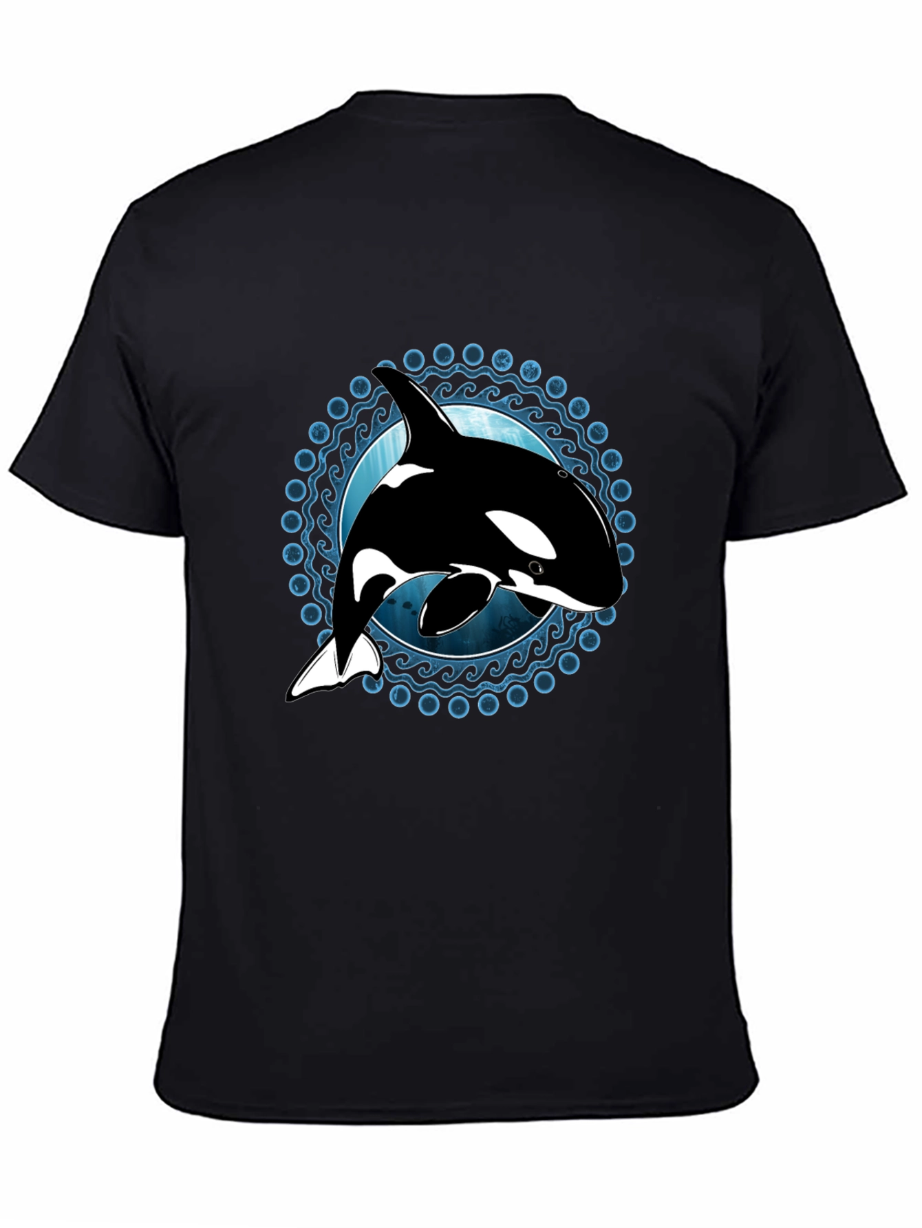 Orca Whale Graphic T-Shirt - Ocean Lover Tee