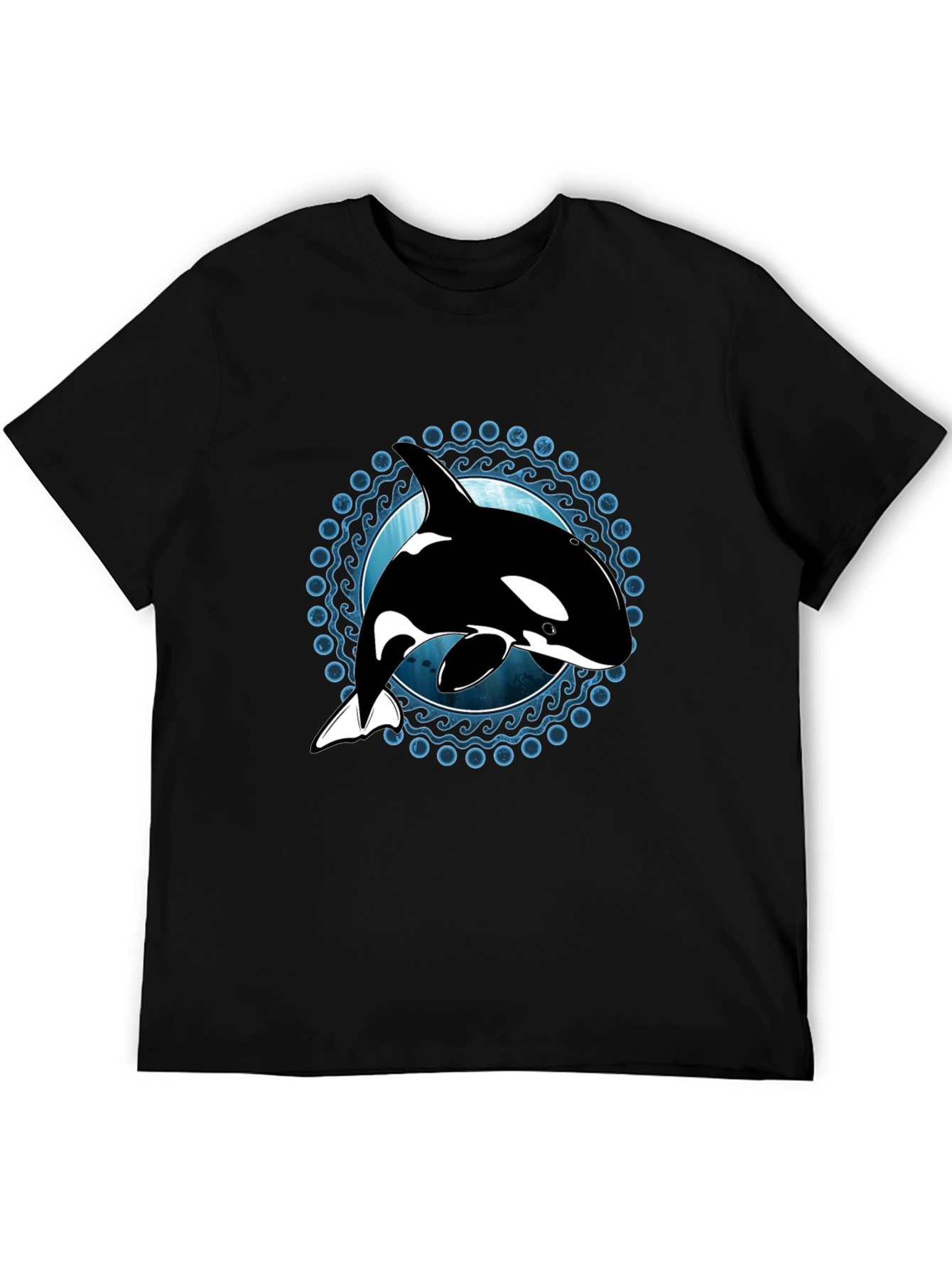 Orca Whale Graphic T-Shirt - Ocean Lover Tee
