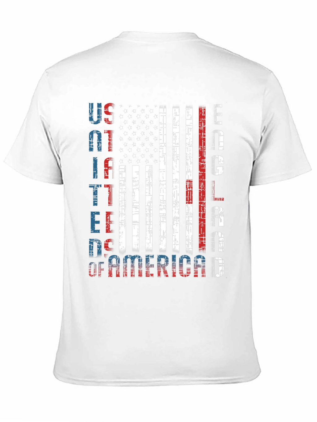 USA Patriotic Flag Graphic Tee