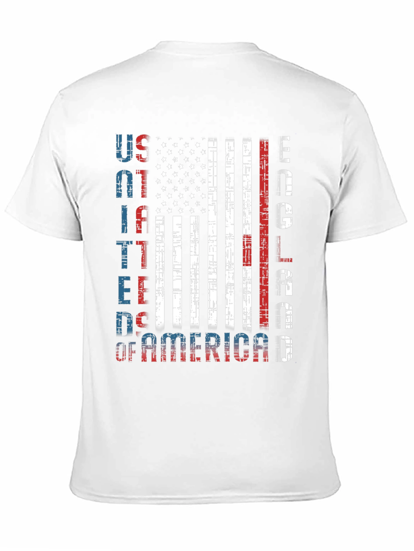 USA Patriotic Flag Graphic Tee