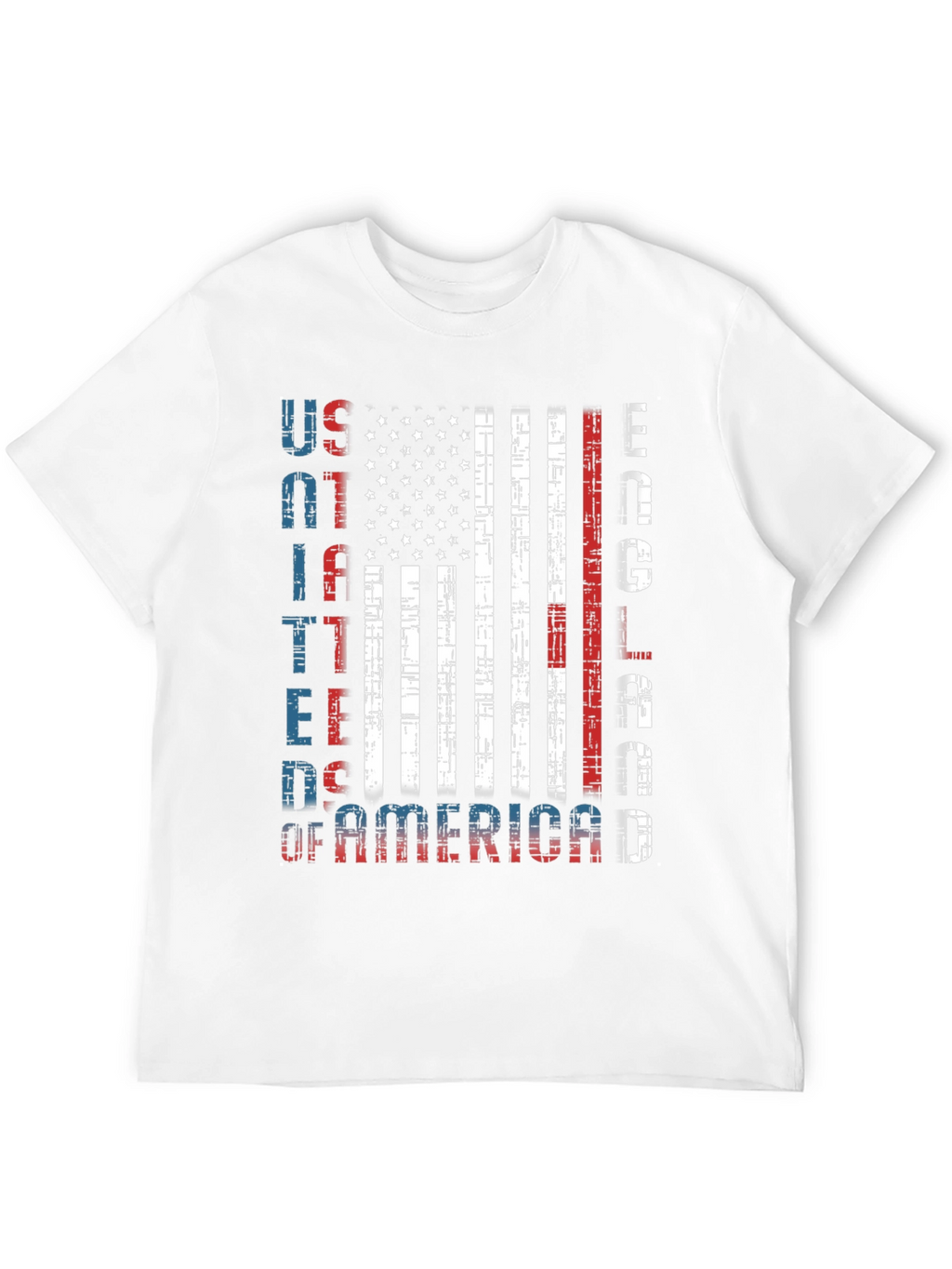 USA Patriotic Flag Graphic Tee