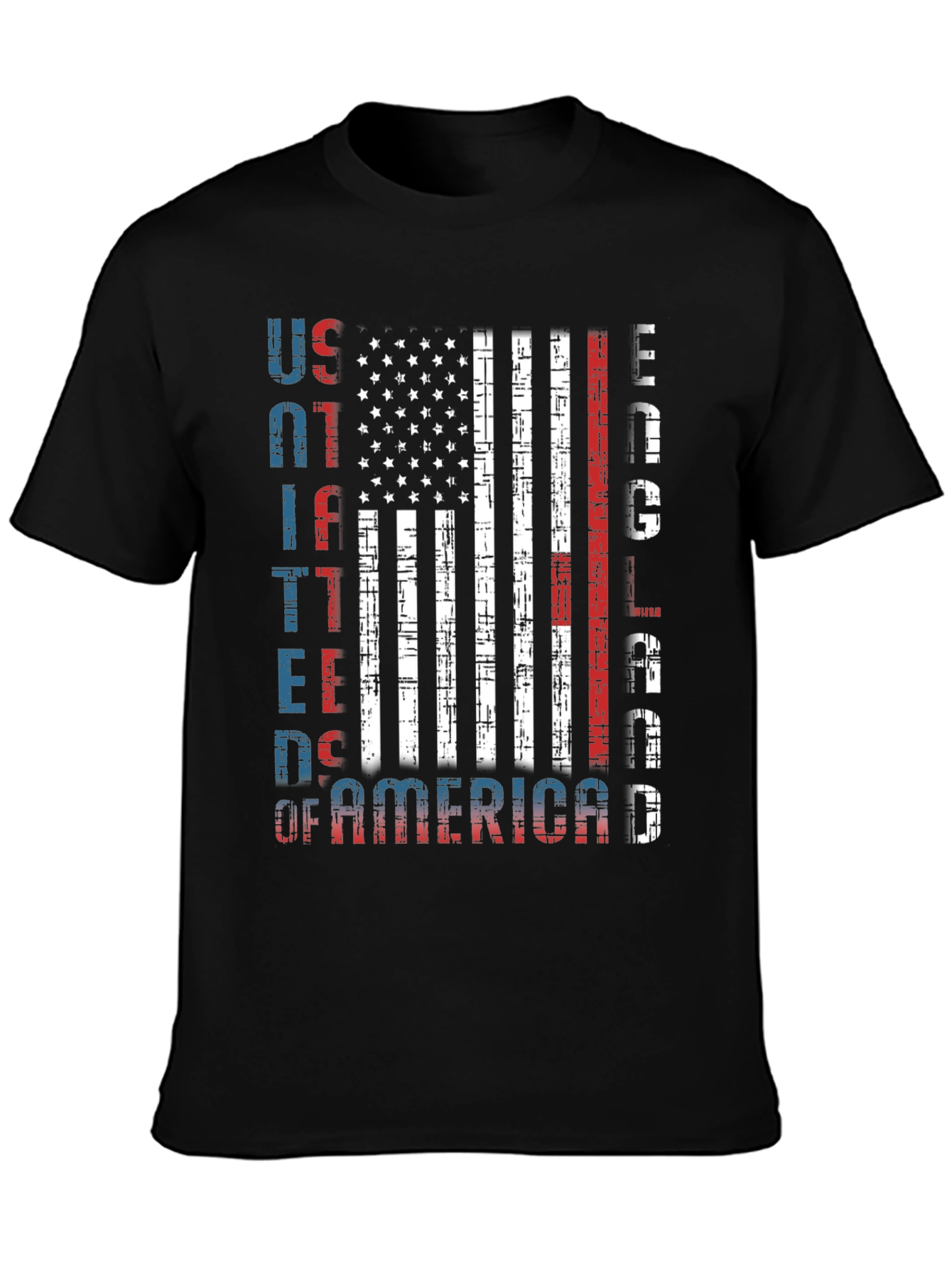 USA Patriotic Flag Graphic Tee