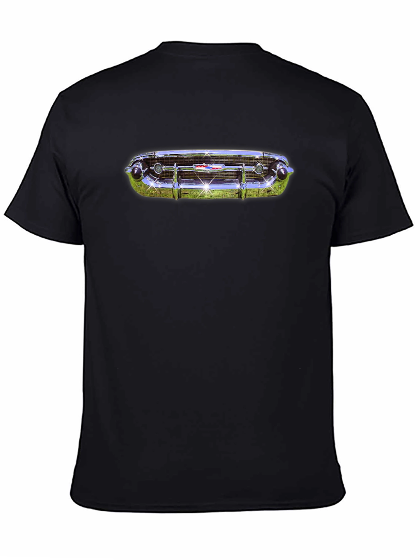 Classic Car Grill T-Shirt - Vintage Chevy Front