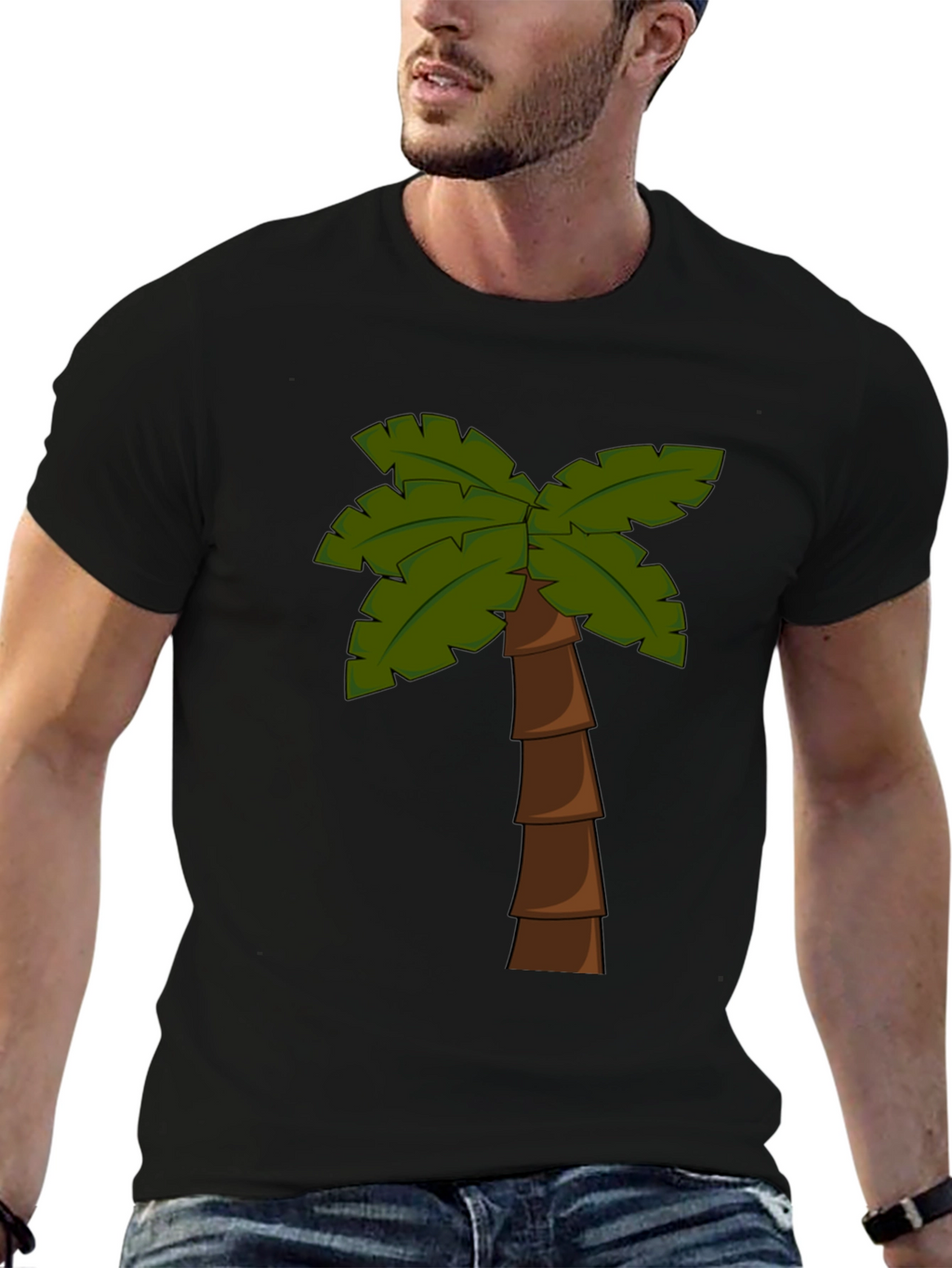 Palm Tree Graphic T-Shirt - Tropical Vibes