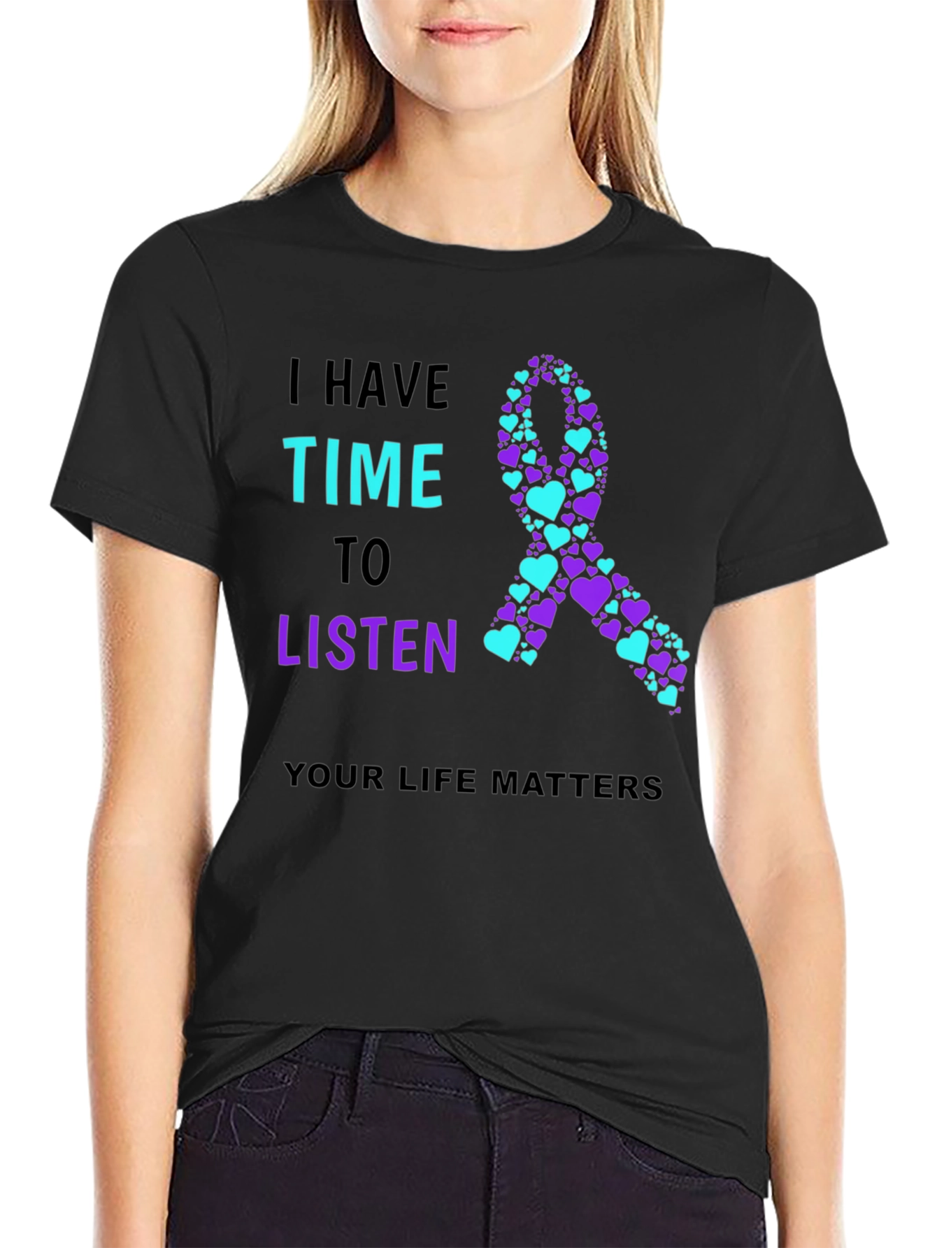 I Have Time To Listen T-Shirt Mental Health Awareness