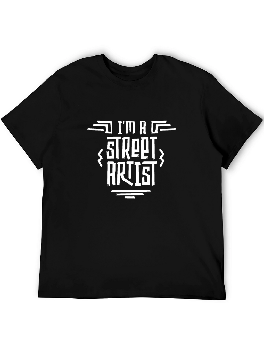 Im a Street Artist Black Graphic Tee