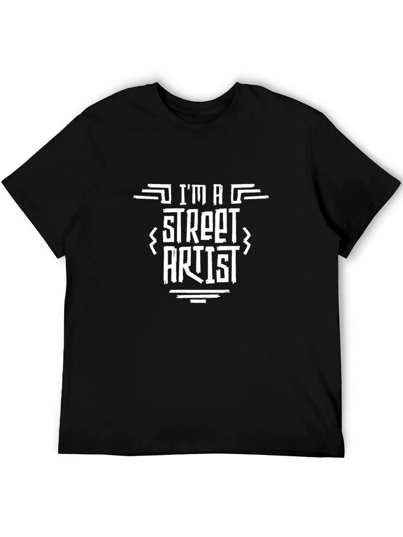 Im a Street Artist Black Graphic Tee