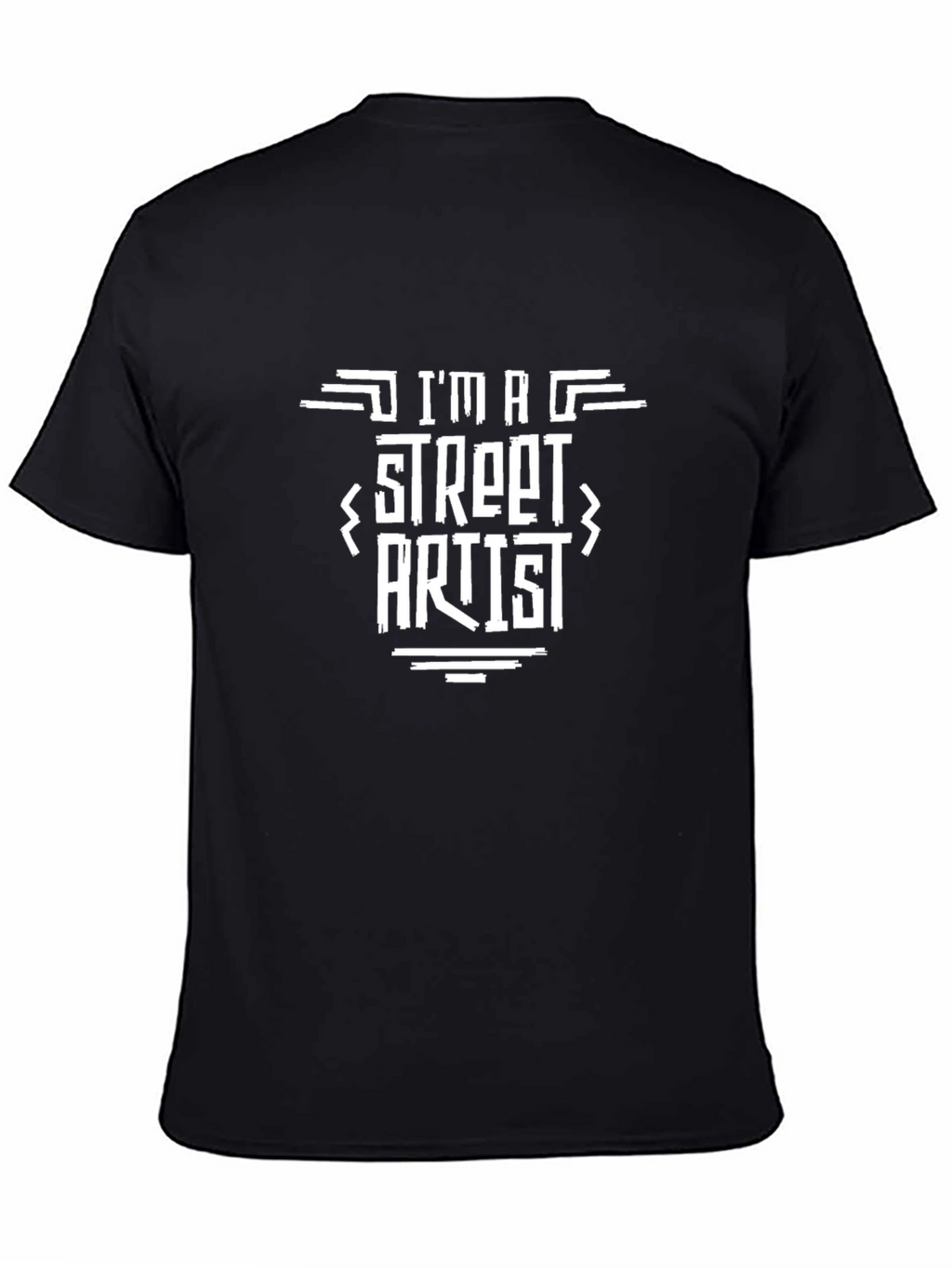 Im a Street Artist Black Graphic Tee