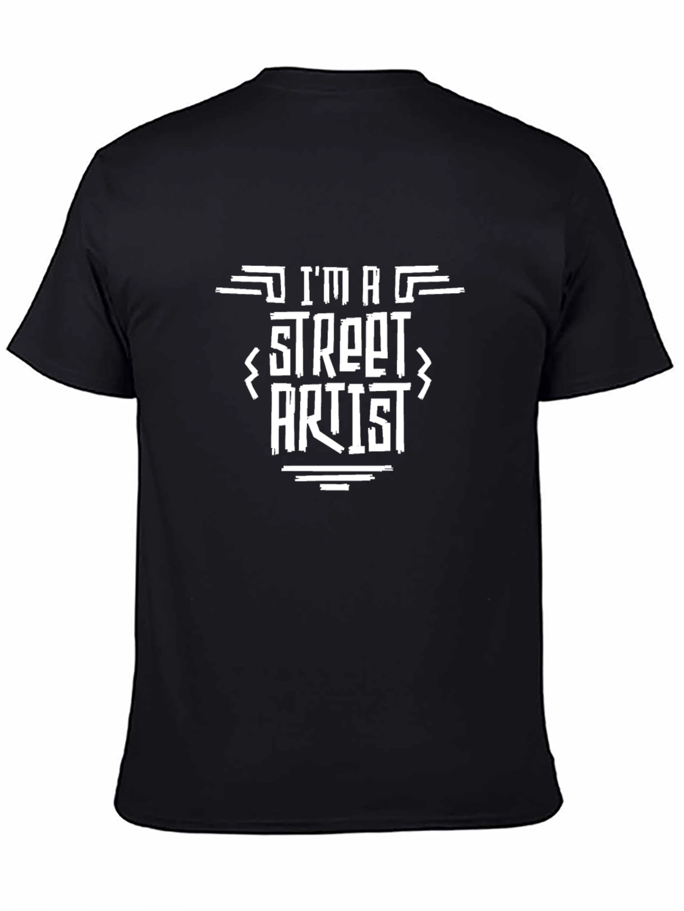 Im a Street Artist Black Graphic Tee