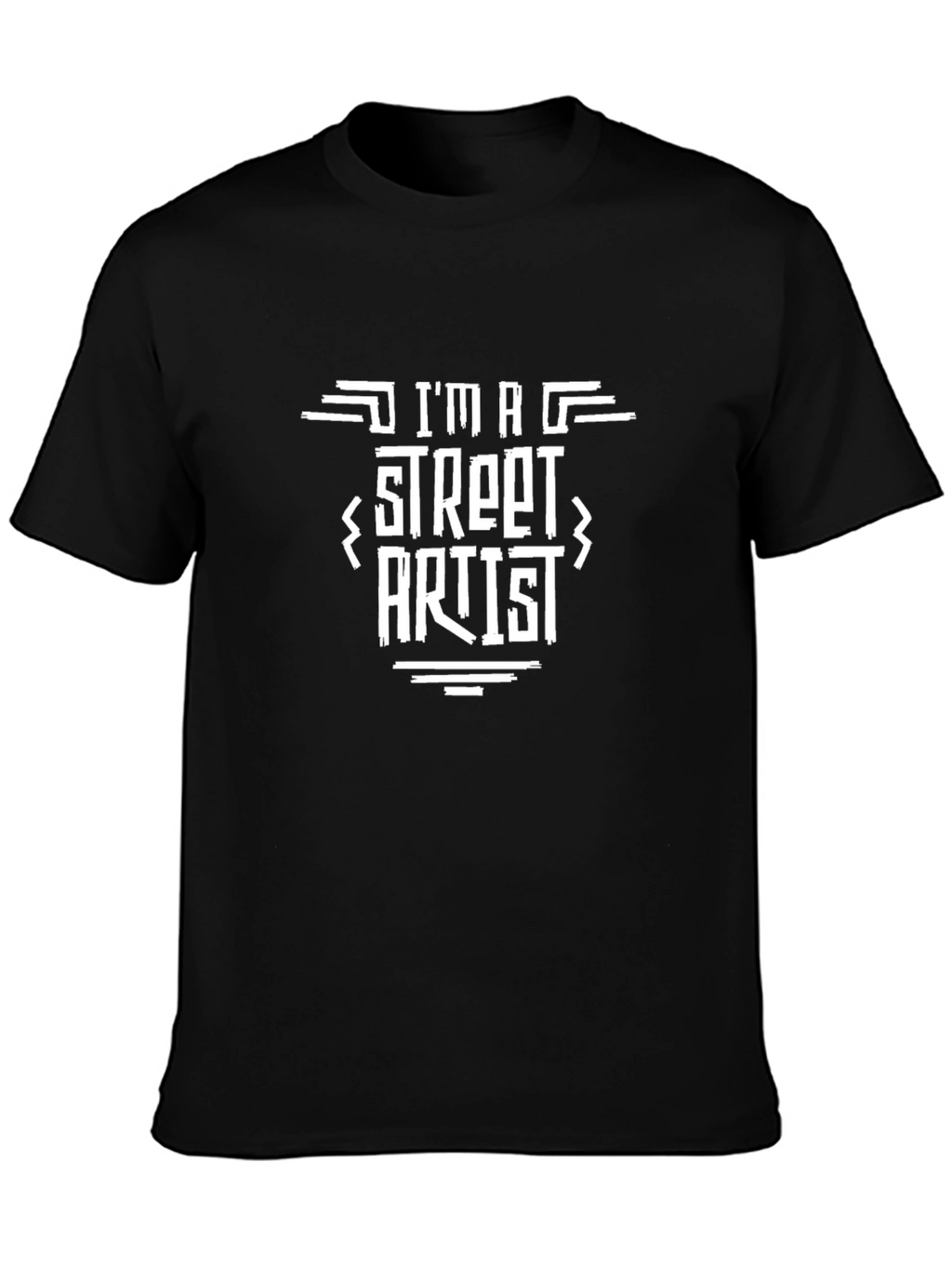 Im a Street Artist Black Graphic Tee