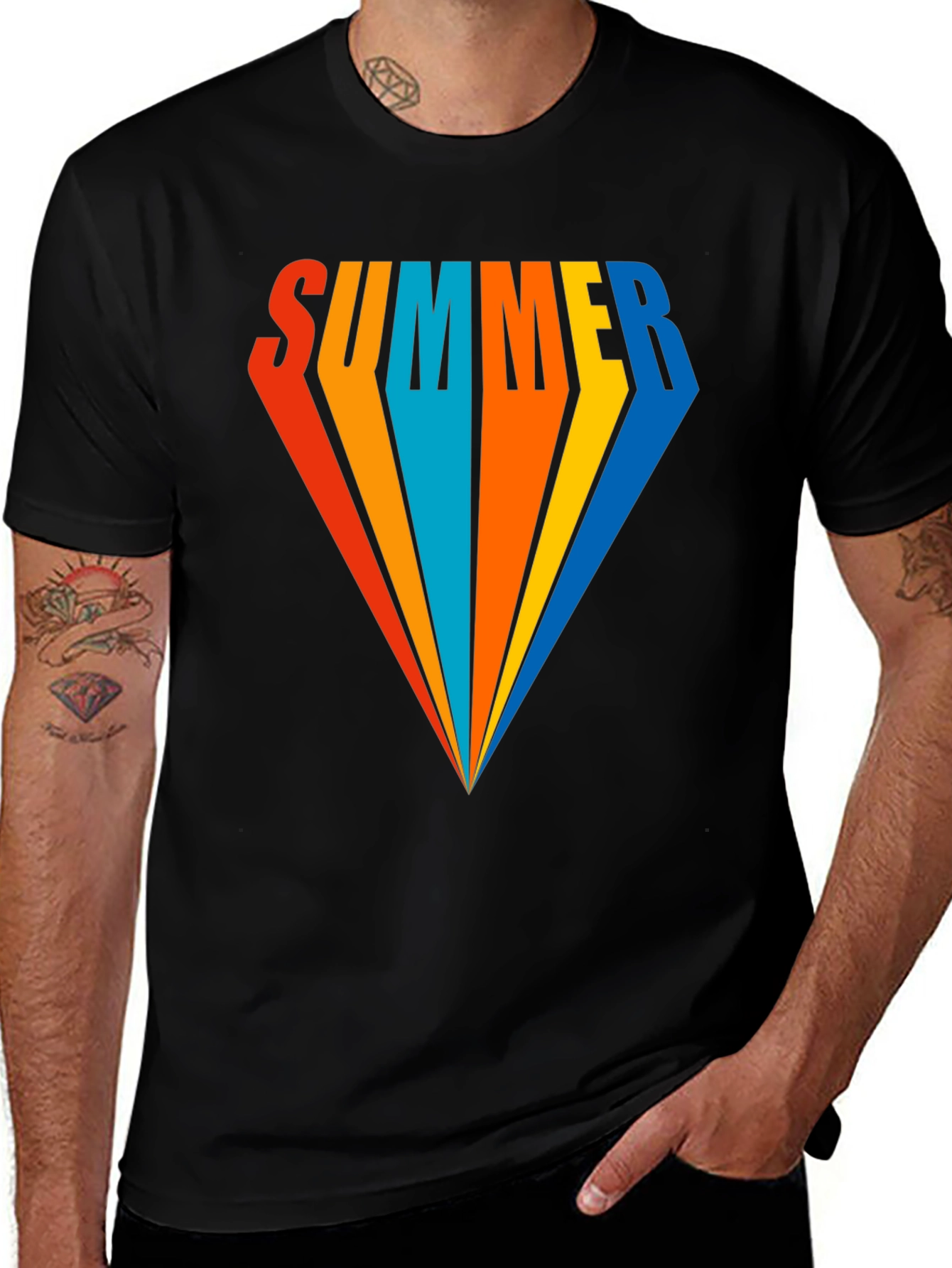 Retro Summer T-Shirt - Vintage Style Tee