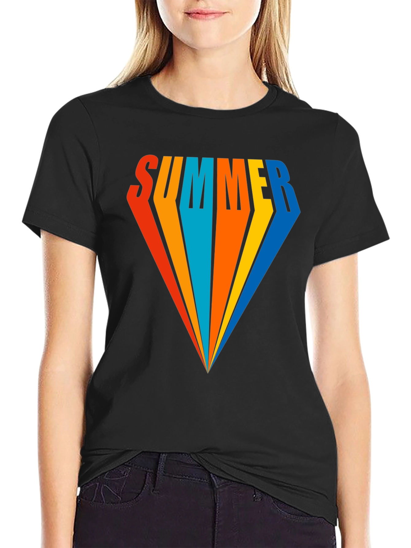 Retro Summer T-Shirt - Vintage Style Tee