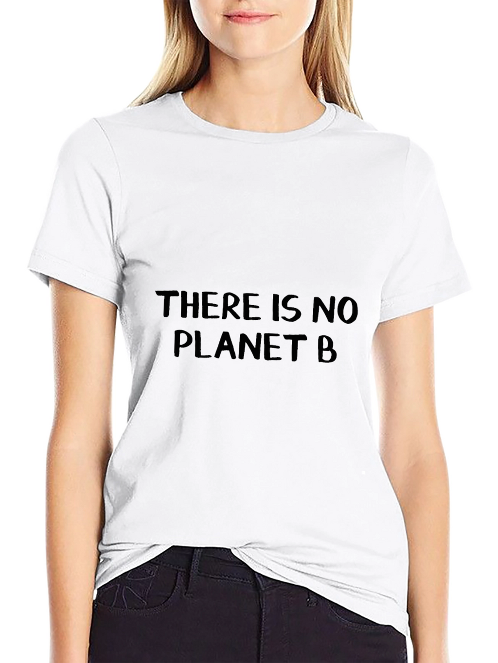 Eco-Friendly There Is No Planet B Black T-Shirt