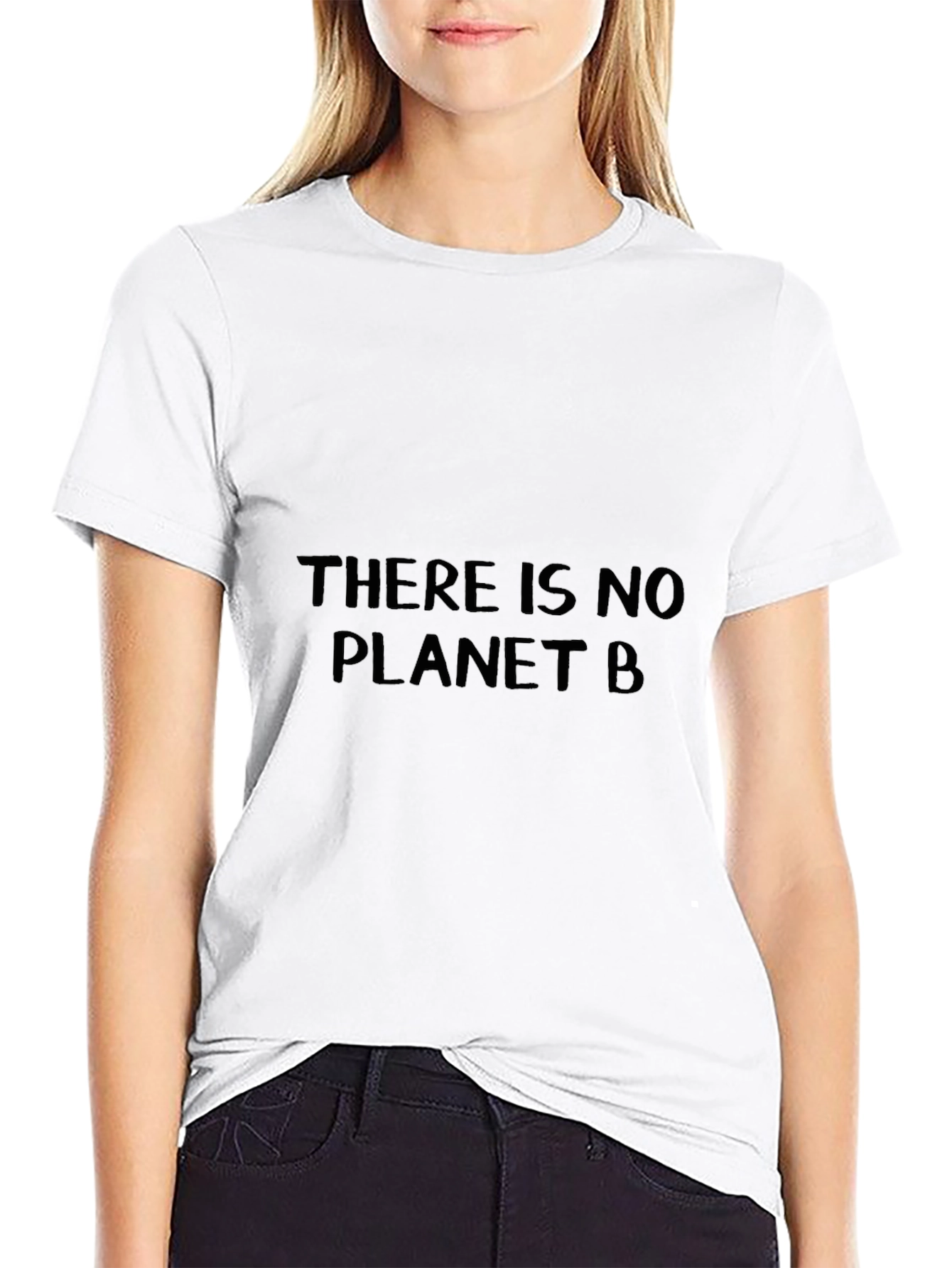 Eco-Friendly There Is No Planet B Black T-Shirt