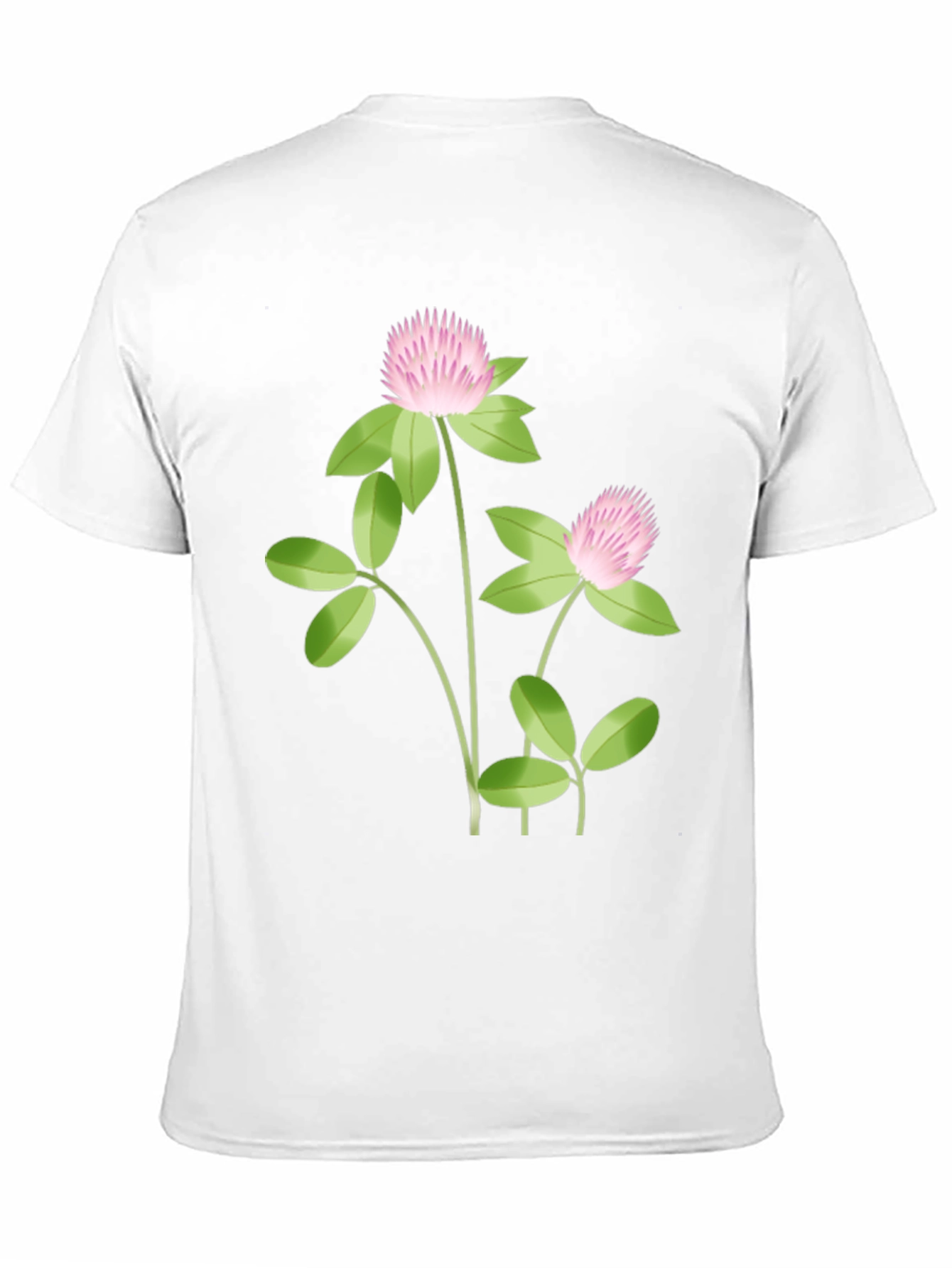 Clover Graphic Tee - Stylish Black Cotton T-Shirt