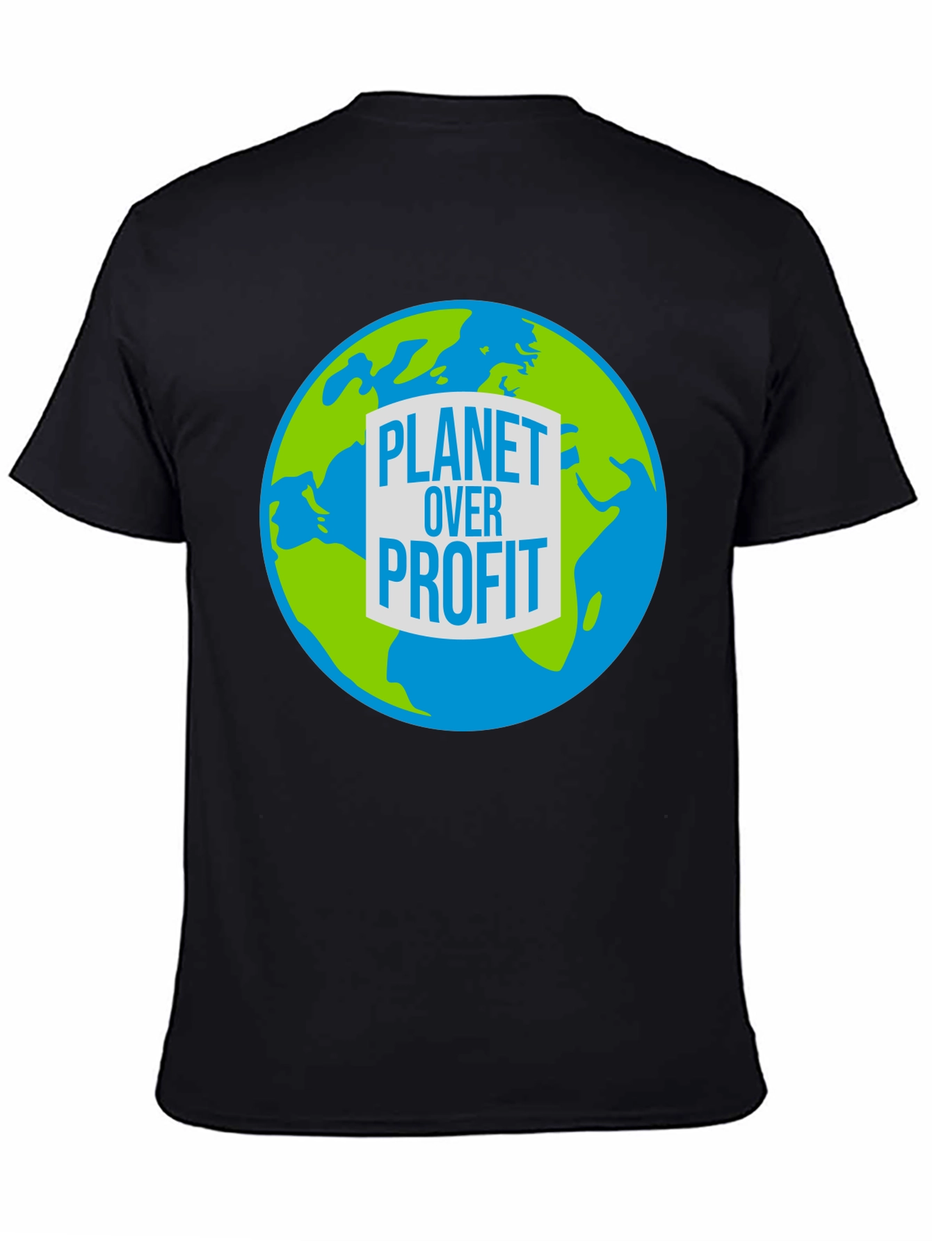 Planet Over Profit Graphic Tee - Eco-Friendly Design