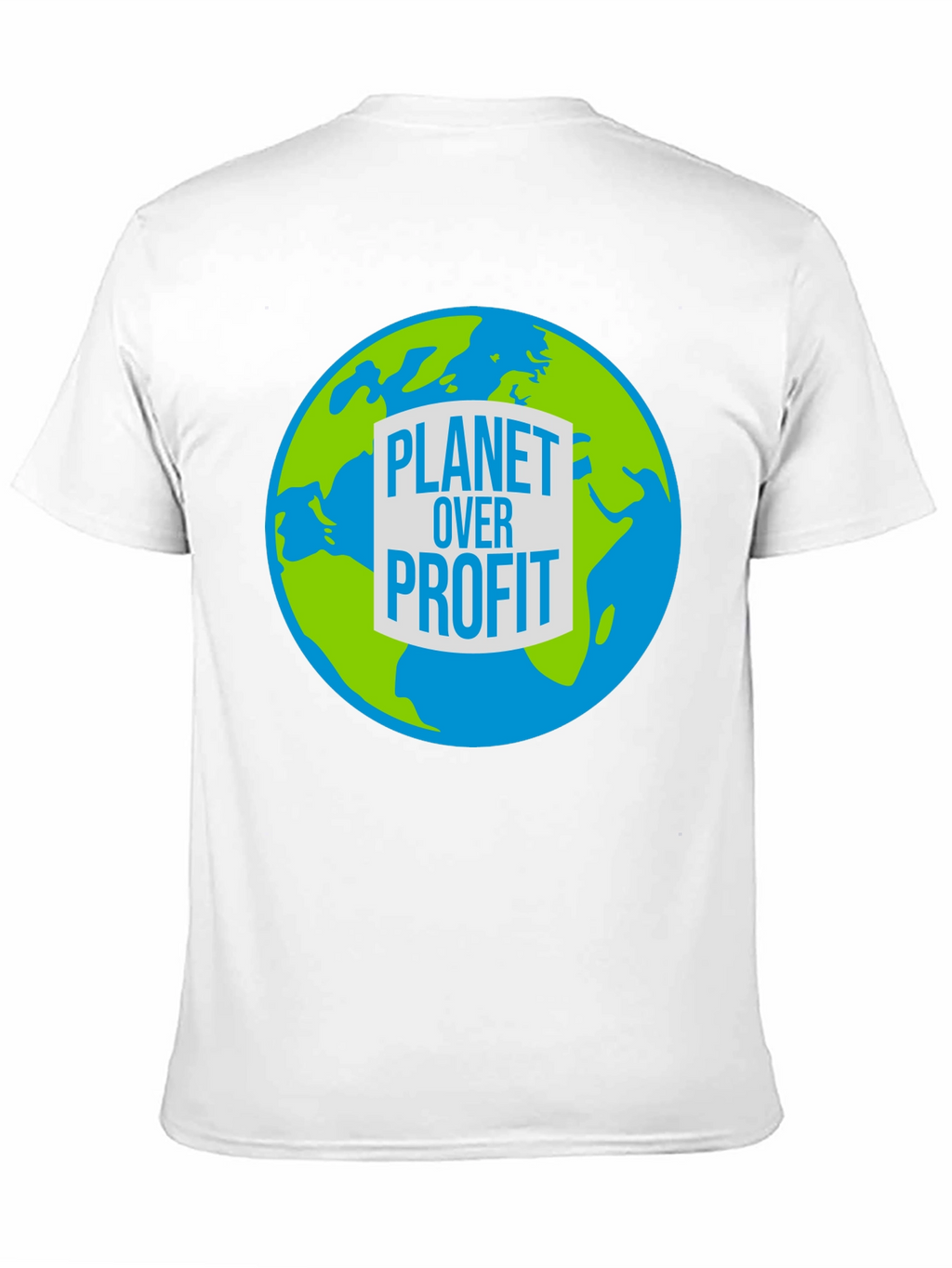 Planet Over Profit Graphic Tee - Eco-Friendly Design