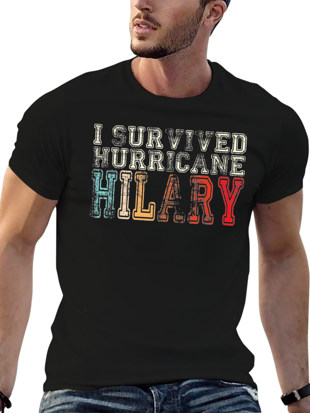 I Survived Hurricane Hilary Graphic Tee