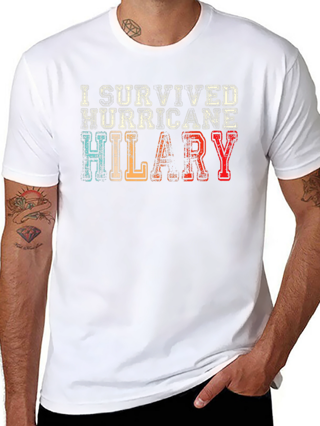 I Survived Hurricane Hilary Graphic Tee